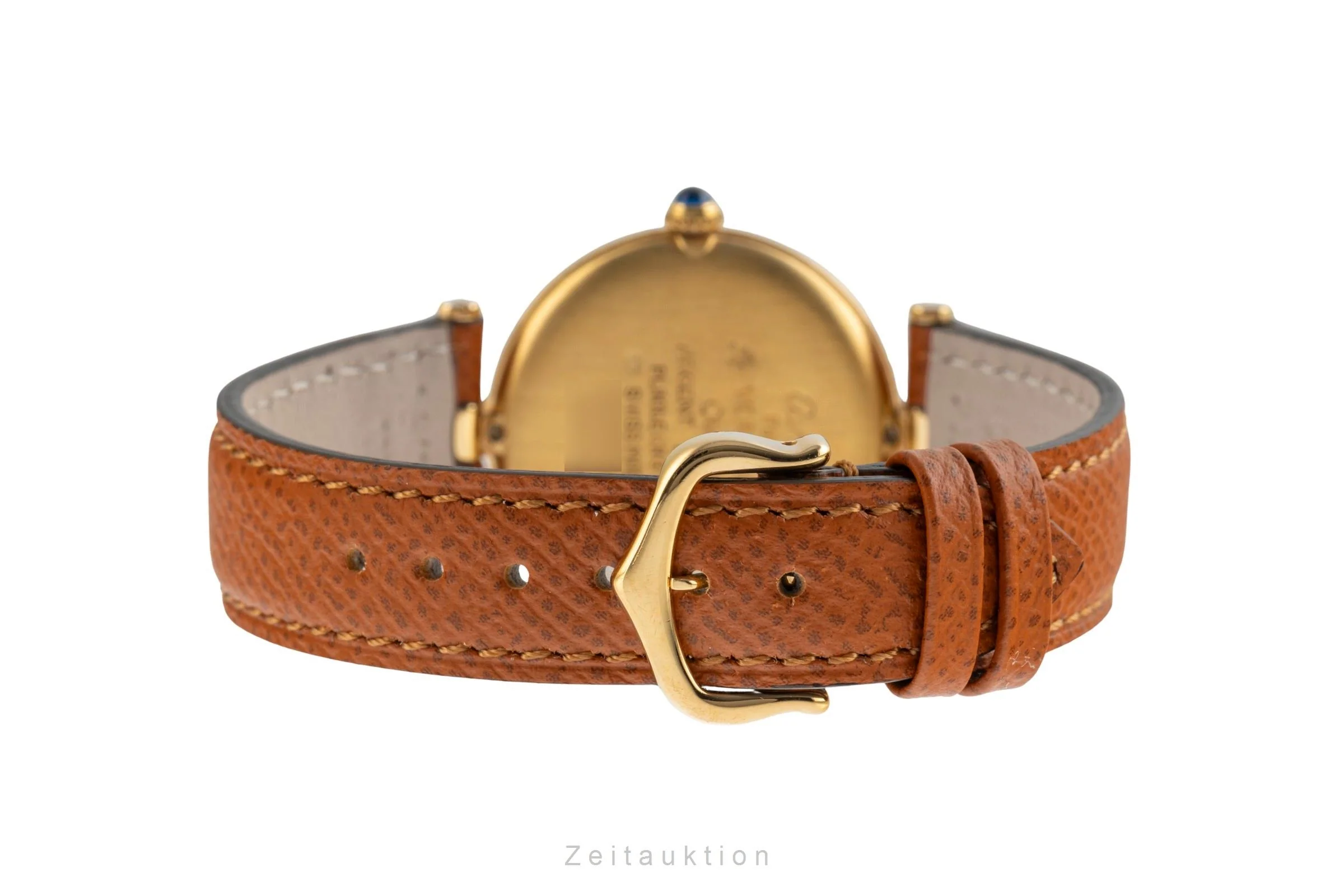 Cartier Vendome silver-gilt quartz women's watch 590003  [2503952] - Image 13