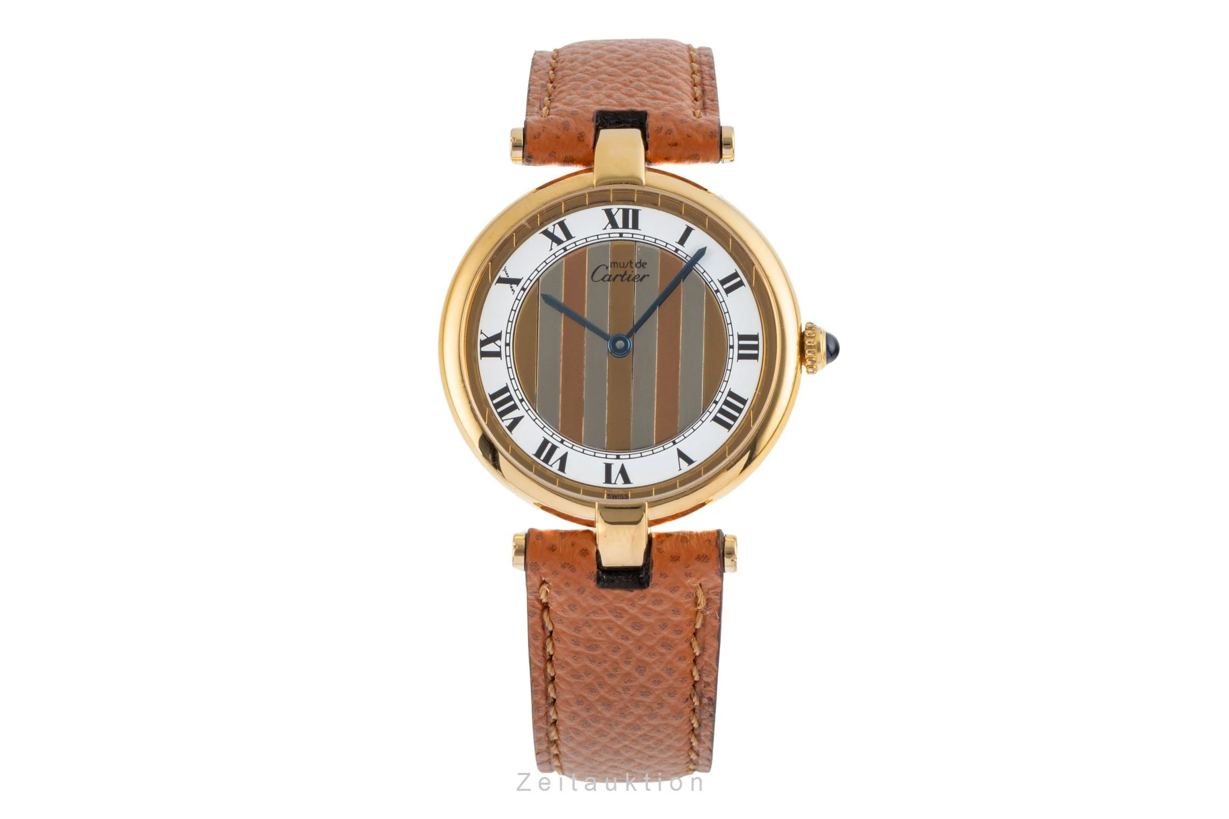 Cartier Vendome silver-gilt quartz women's watch 590003  [2503952] - Image 5