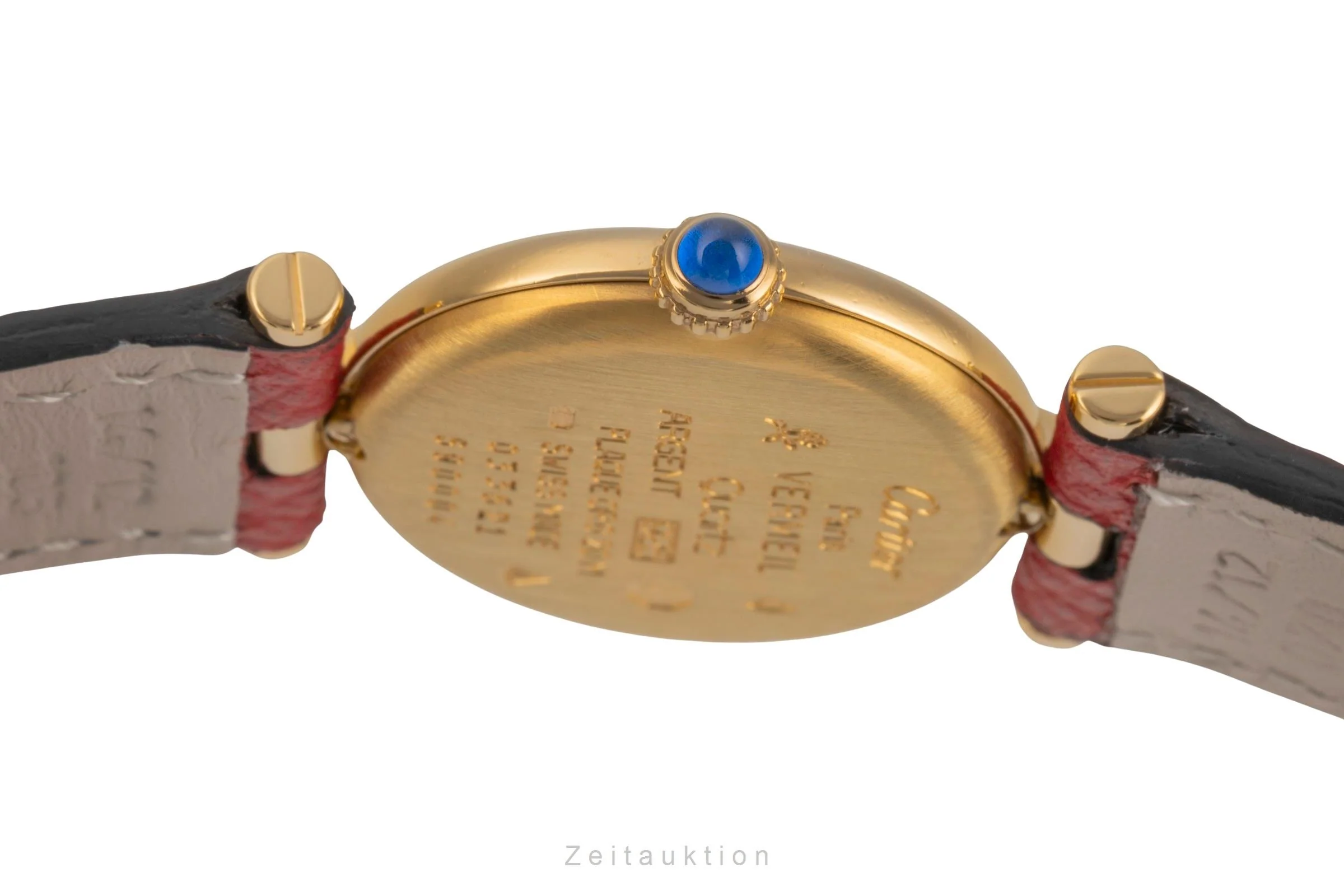 Cartier Vendome silver-gilt quartz women's watch 590004  [2503709] - Image 12
