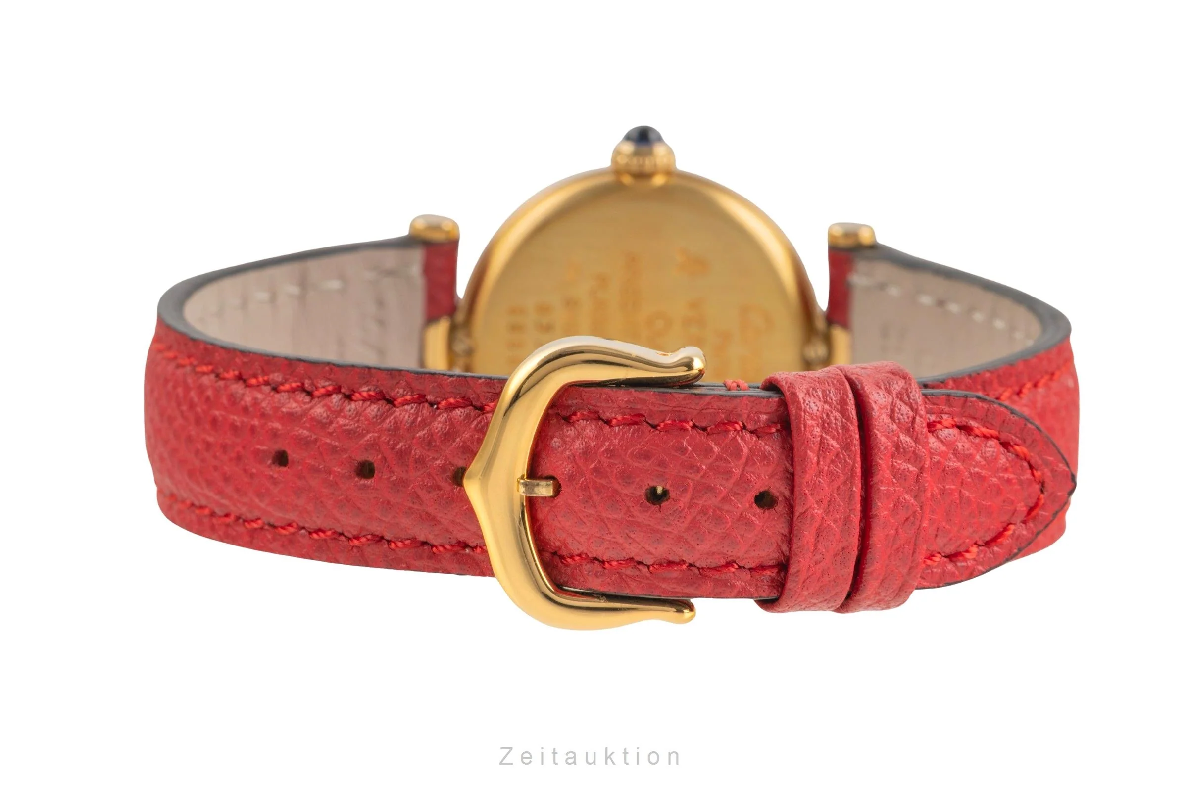 Cartier Vendome silver-gilt quartz women's watch 590004  [2503709] - Image 13