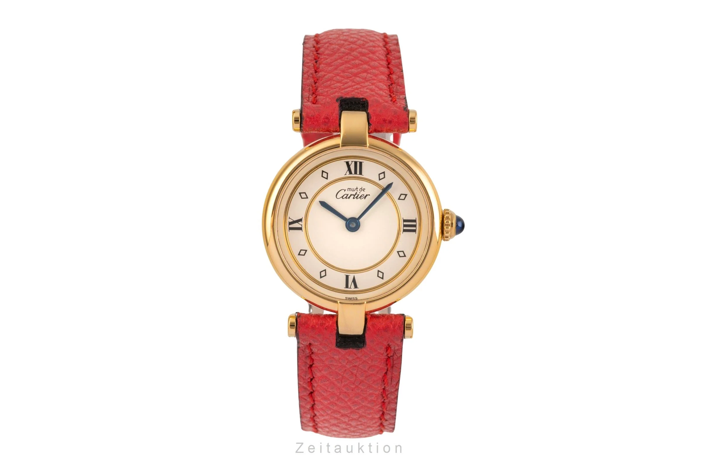 Cartier Vendome silver-gilt quartz women's watch 590004  [2503709] - Image 5