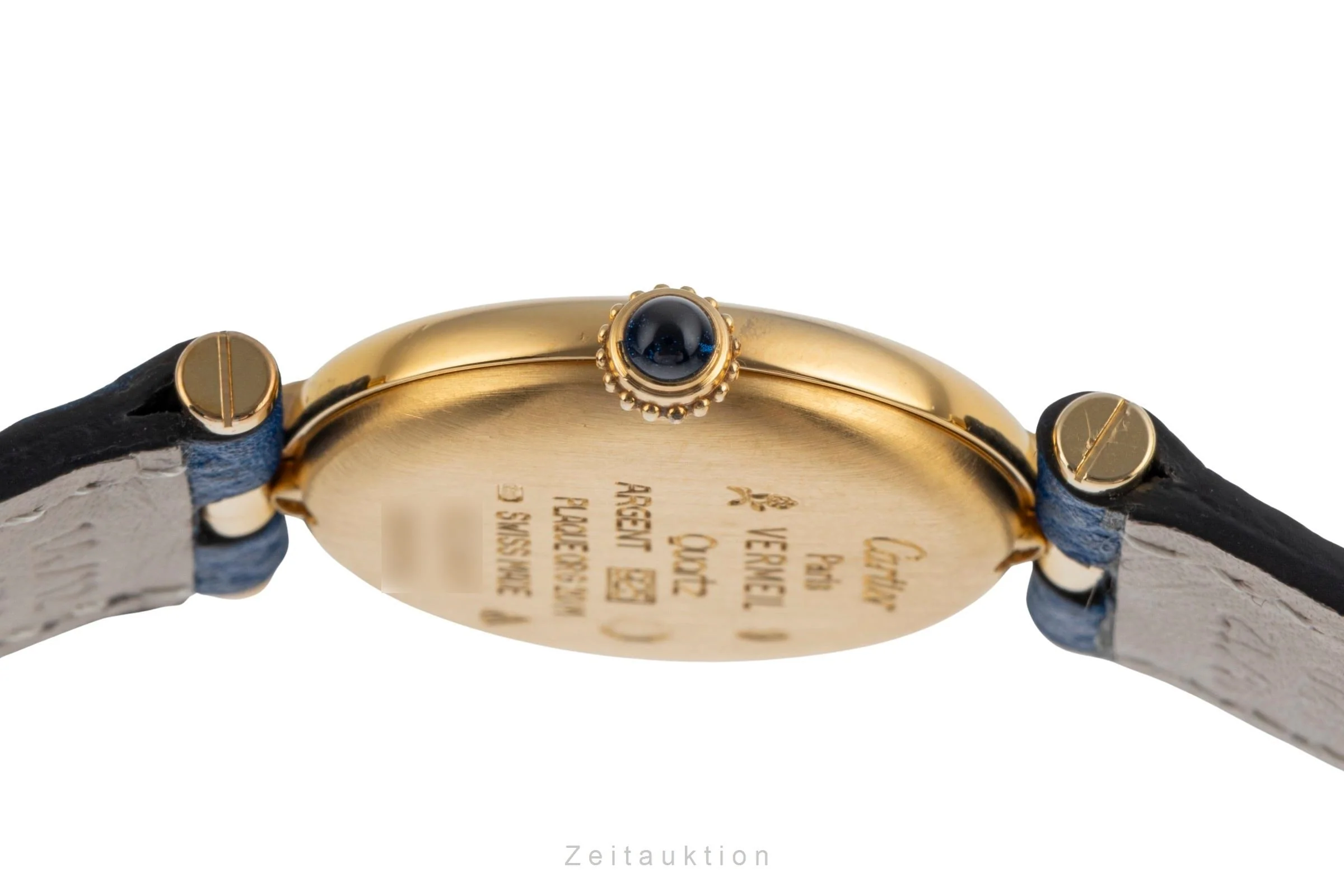 Cartier Vendome silver-gilt quartz women's watch 590004  [2503728] - Image 12