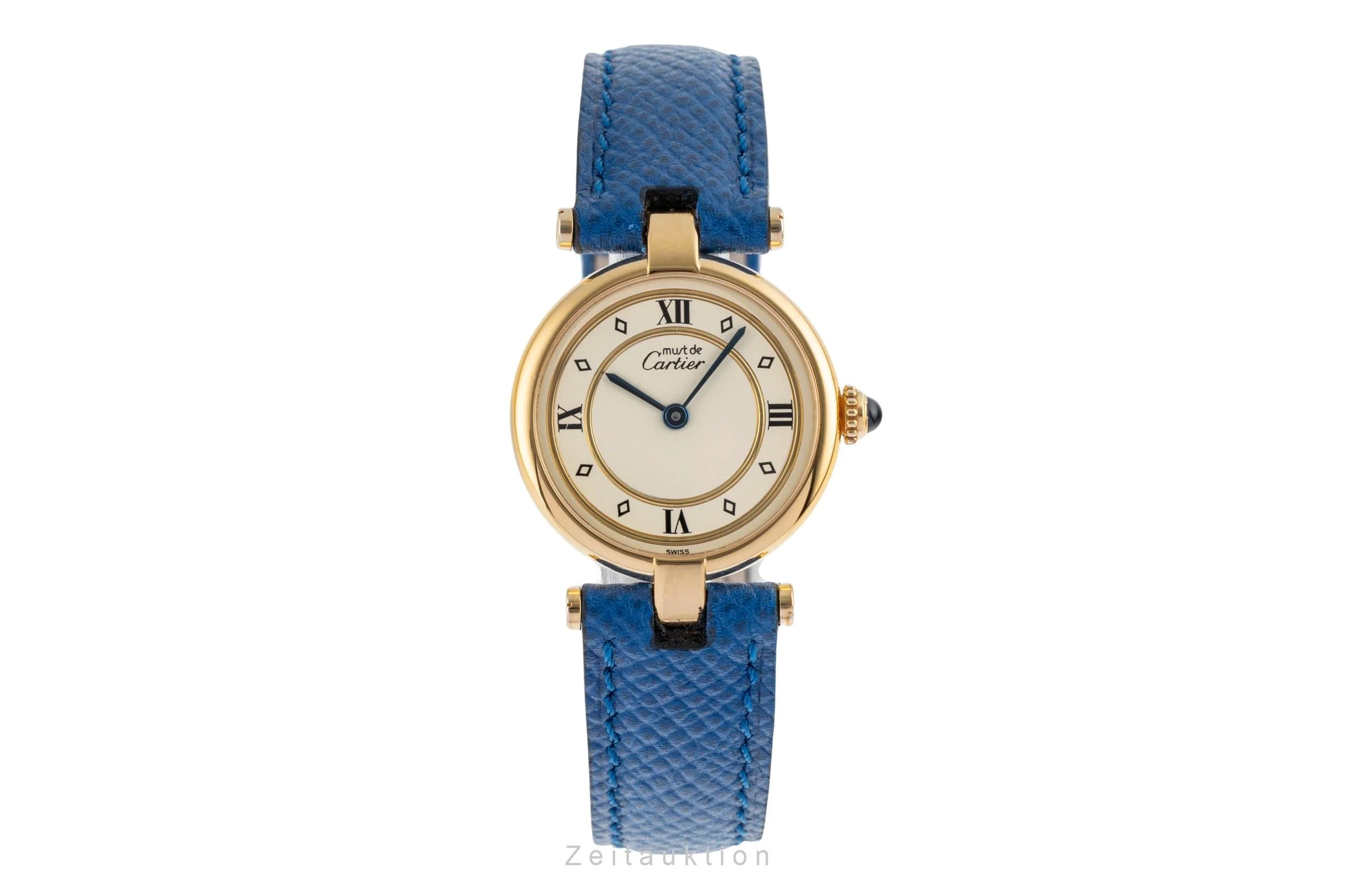 Cartier Vendome silver-gilt quartz women's watch 590004  [2503728] - Image 5