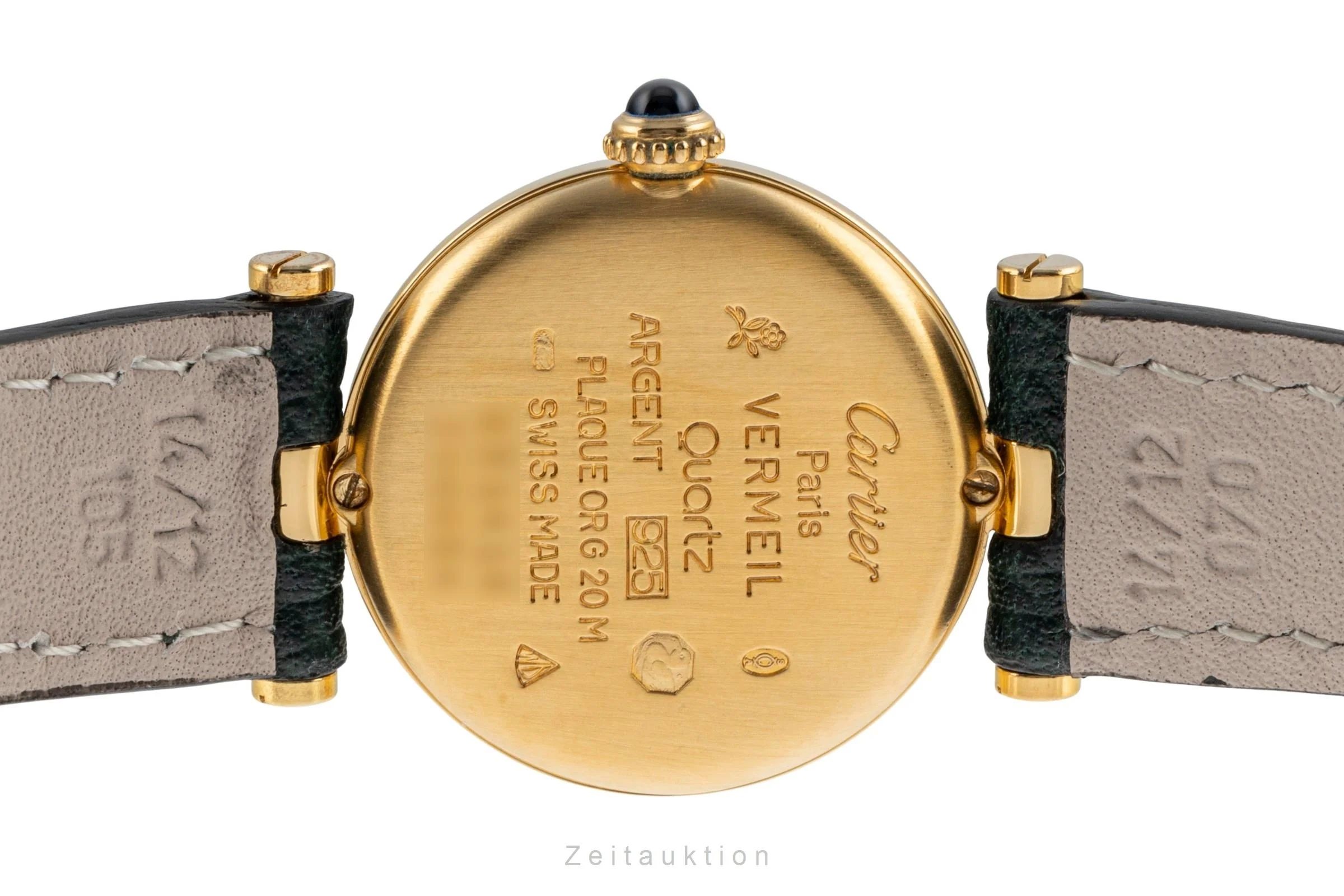 Cartier Vendome silver-gilt quartz women's watch 590004  [2503788] - Image 11