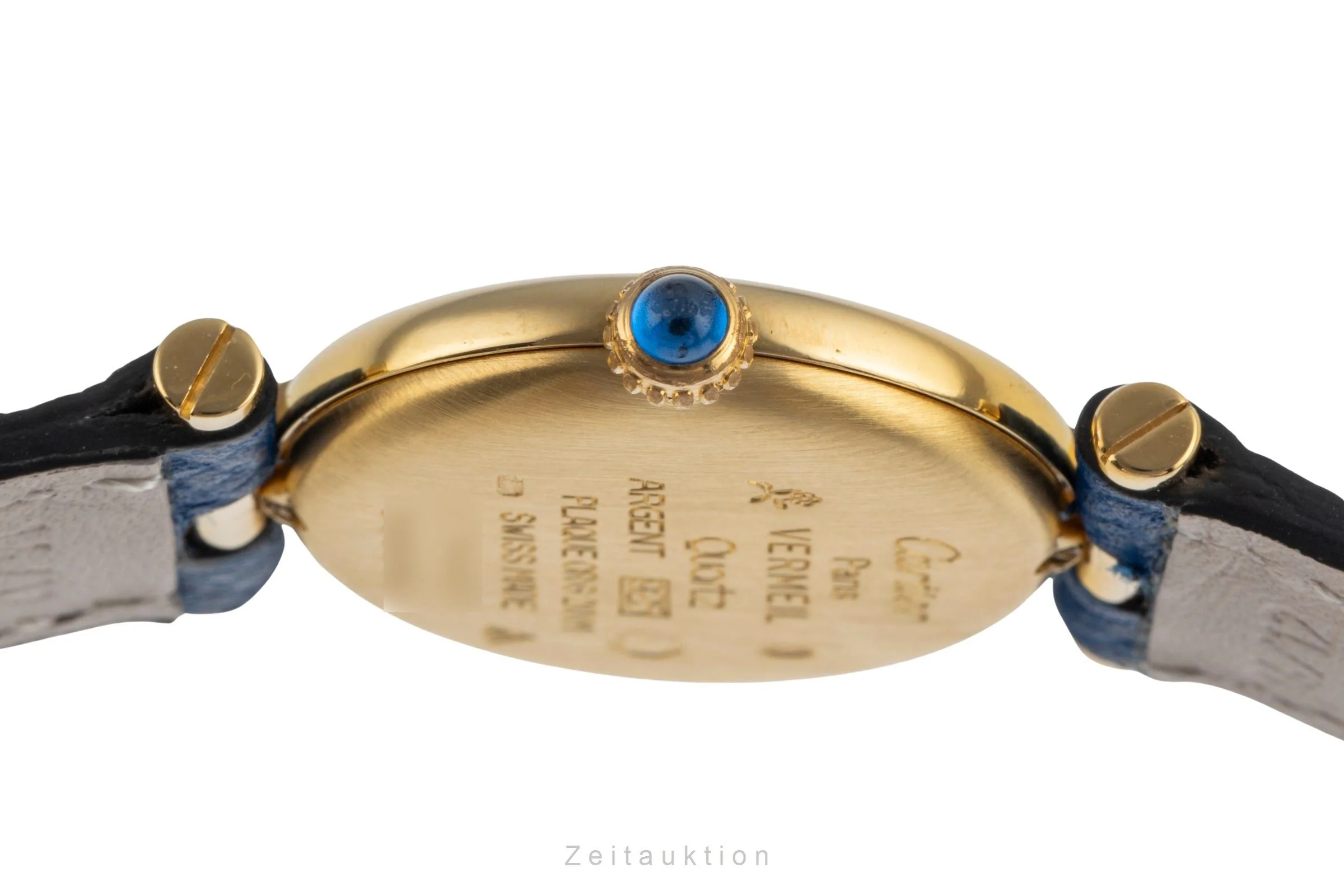 Cartier Vendome silver-gilt quartz women's watch 590004  [2504011] - Image 12