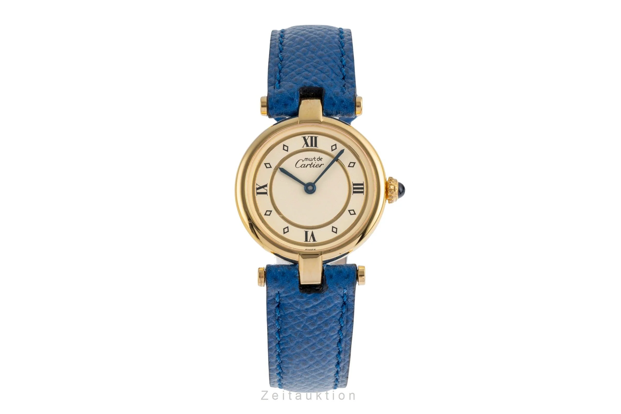 Cartier Vendome silver-gilt quartz women's watch 590004  [2504011] - Image 5