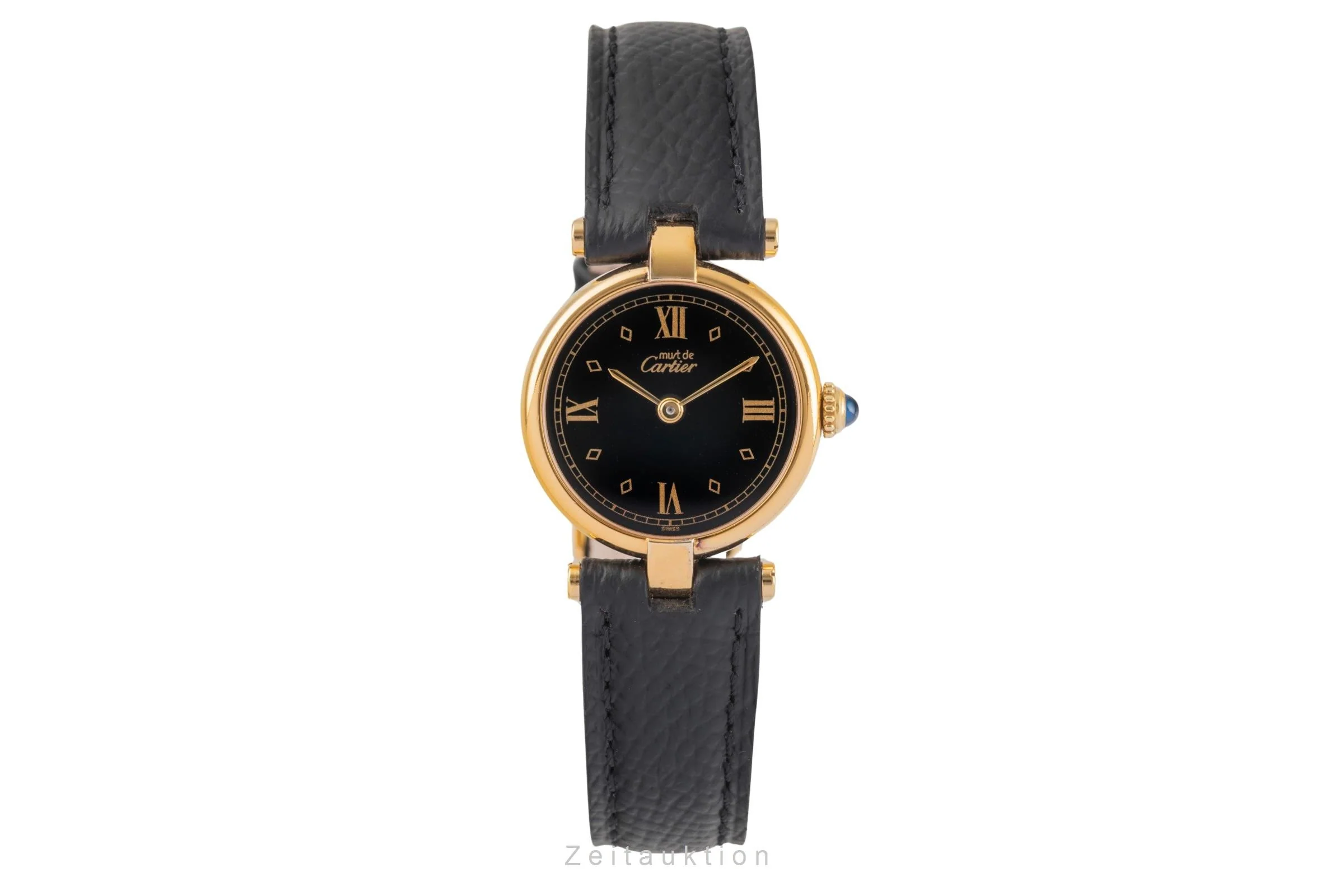 Cartier Vendome silver-gilt quartz women's watch 590004  [2504520] - Image 5