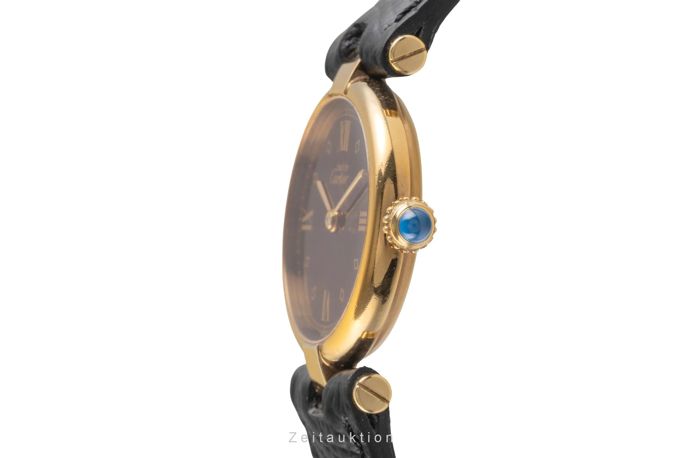 Cartier Vendome silver-gilt quartz women's watch 590004  [2504520] - Image 7