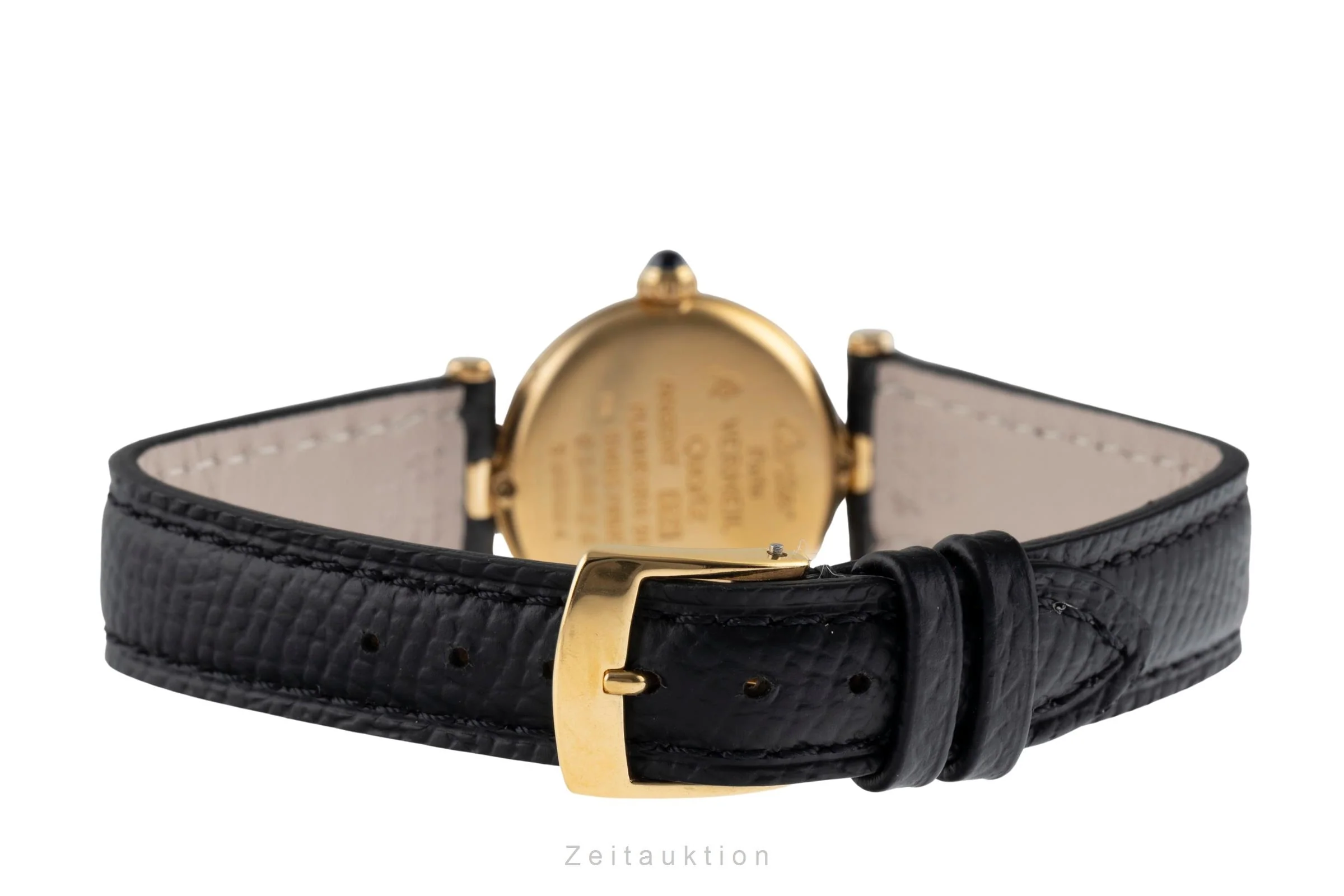 Cartier Vendome silver-gilt quartz women's watch 590004, GGC98000  [2503956] - Image 13
