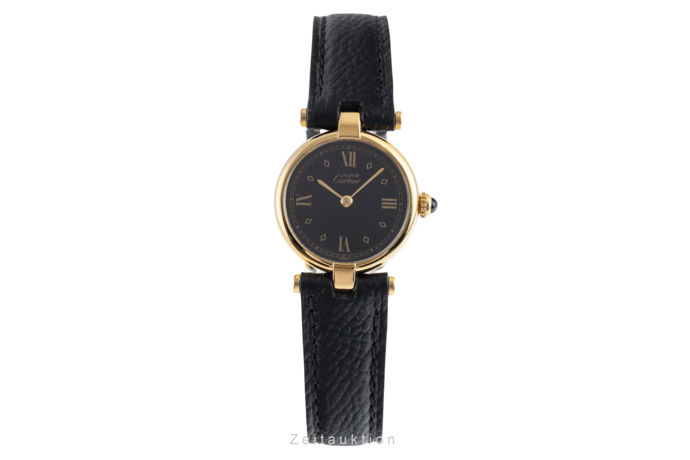 Cartier Vendome silver-gilt quartz women's watch 590004, GGC98000  [2503956] - Image 5