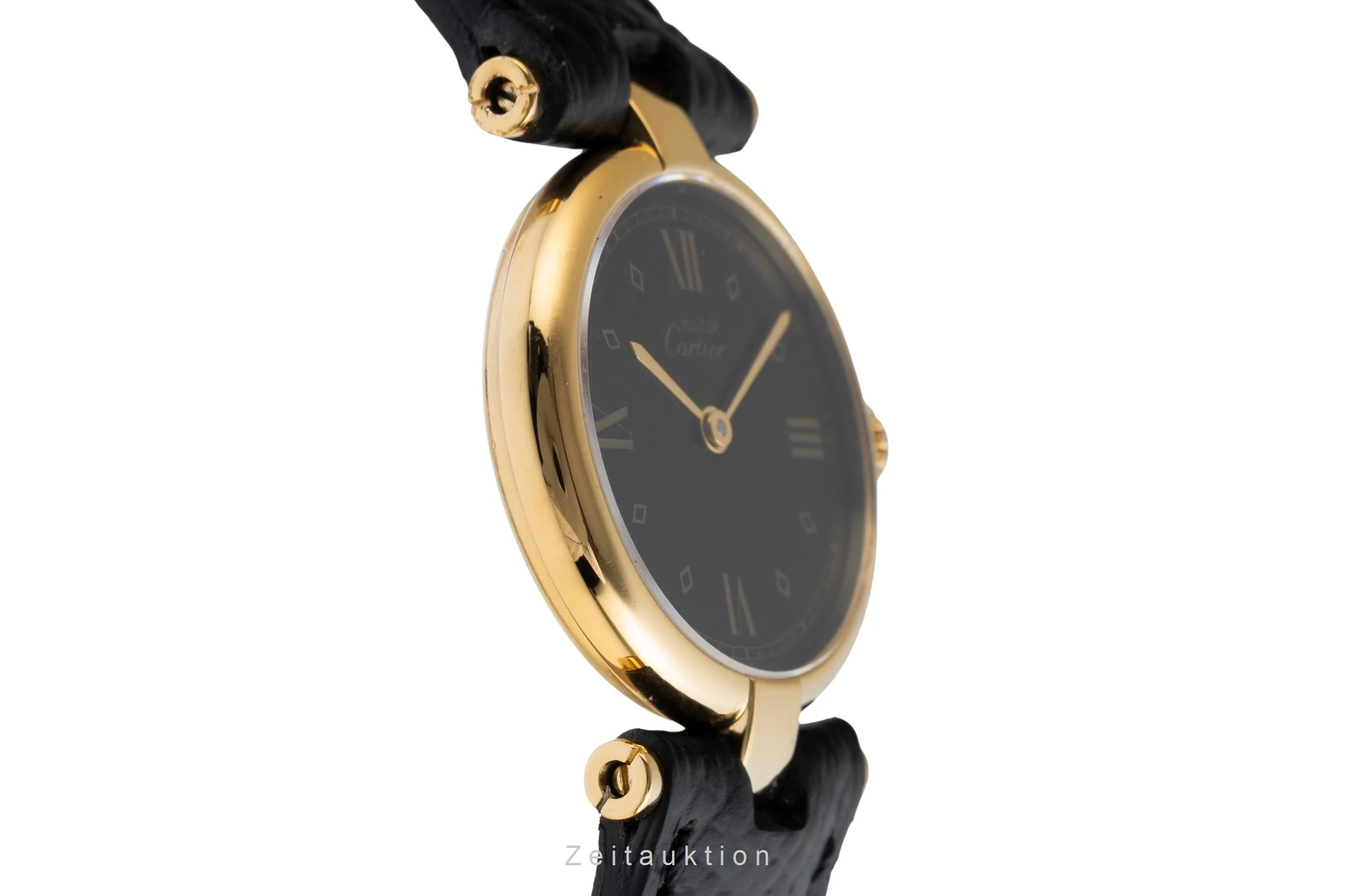 Cartier Vendome silver-gilt quartz women's watch 590004, GGC98000  [2503956] - Image 8