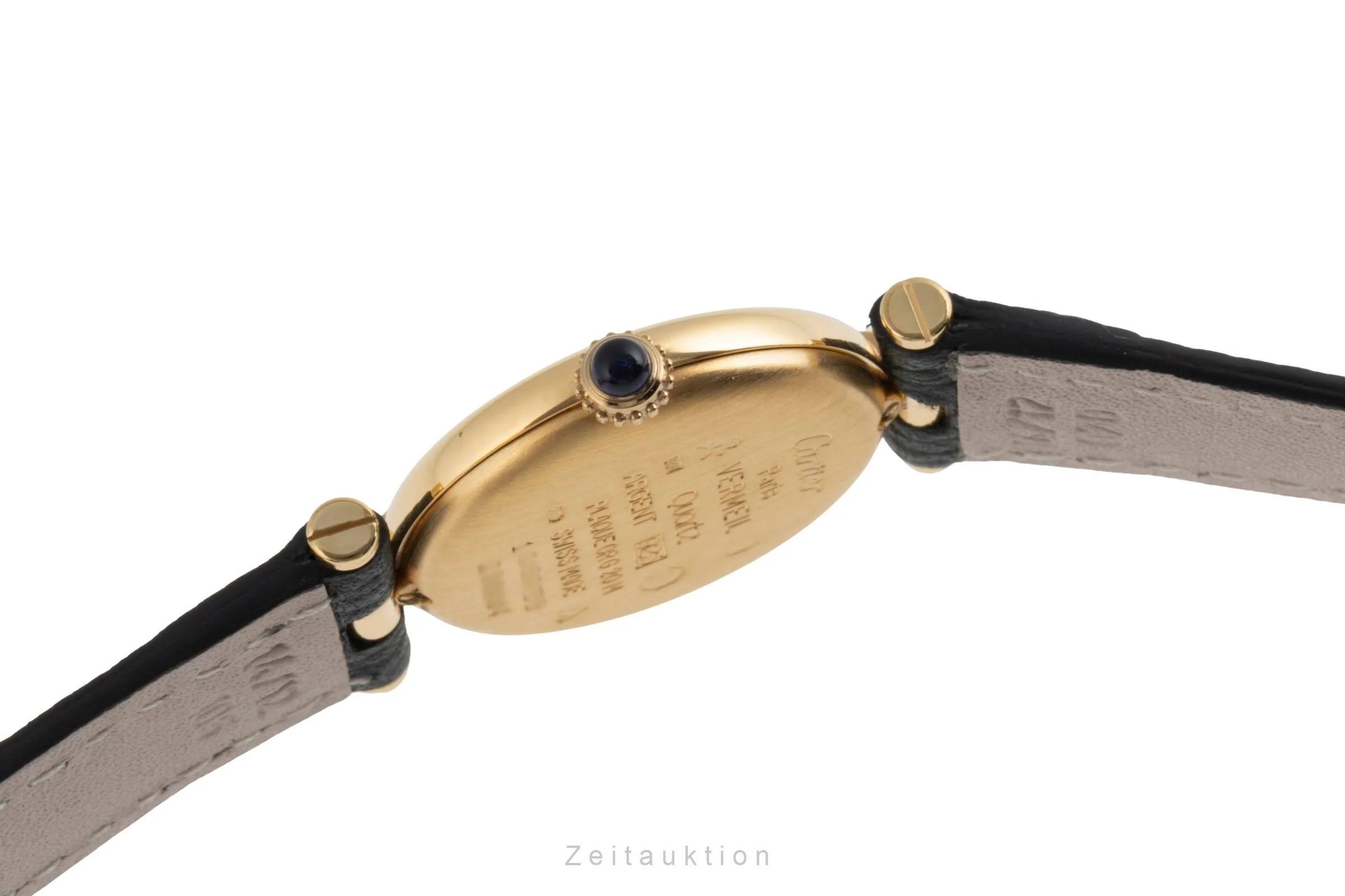 Cartier Vendome silver-gilt quartz women's watch 590004, W1006554  [2504059] - Image 12