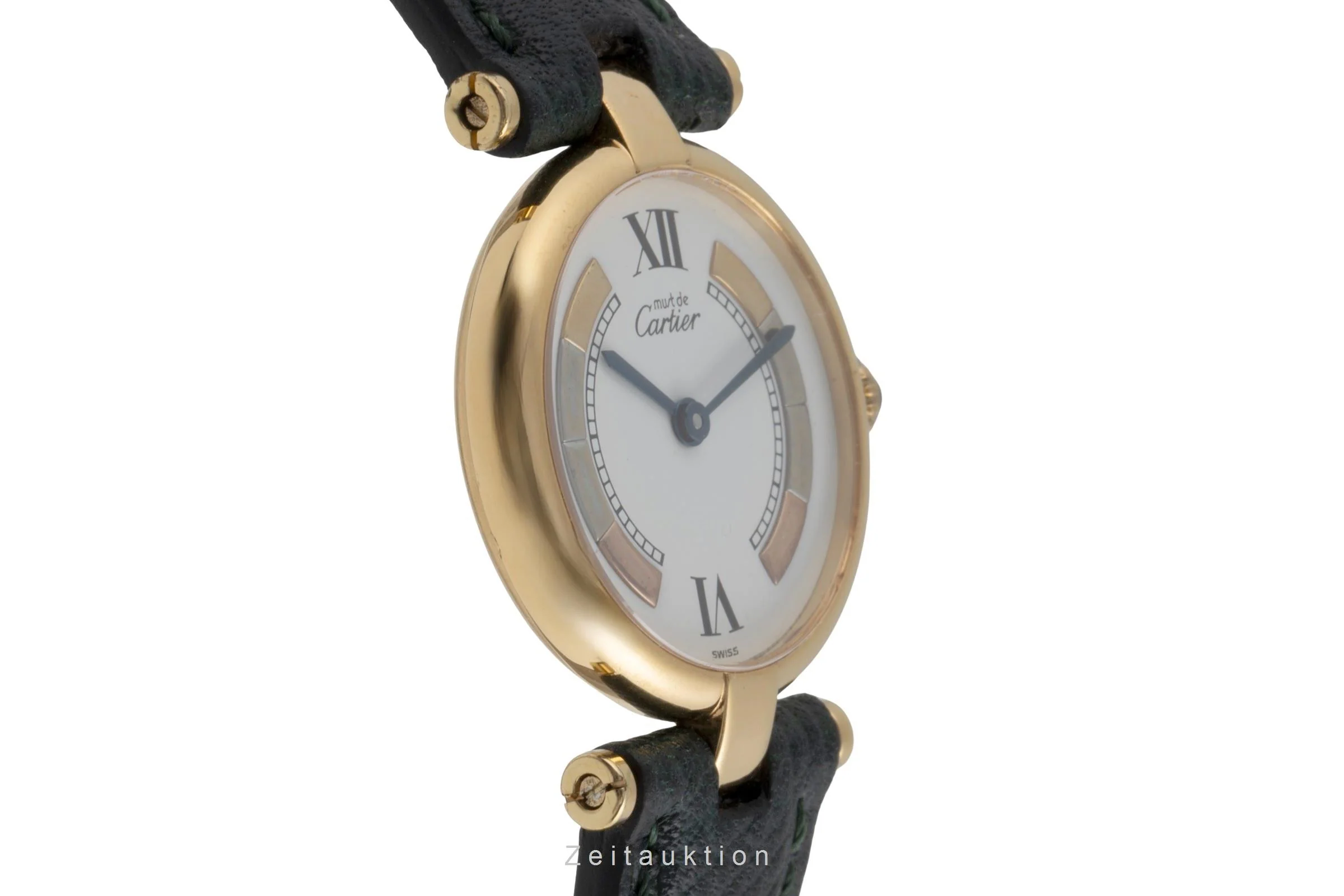 Cartier Vendome silver-gilt quartz women's watch 590004, W1006554  [2504059] - Image 8
