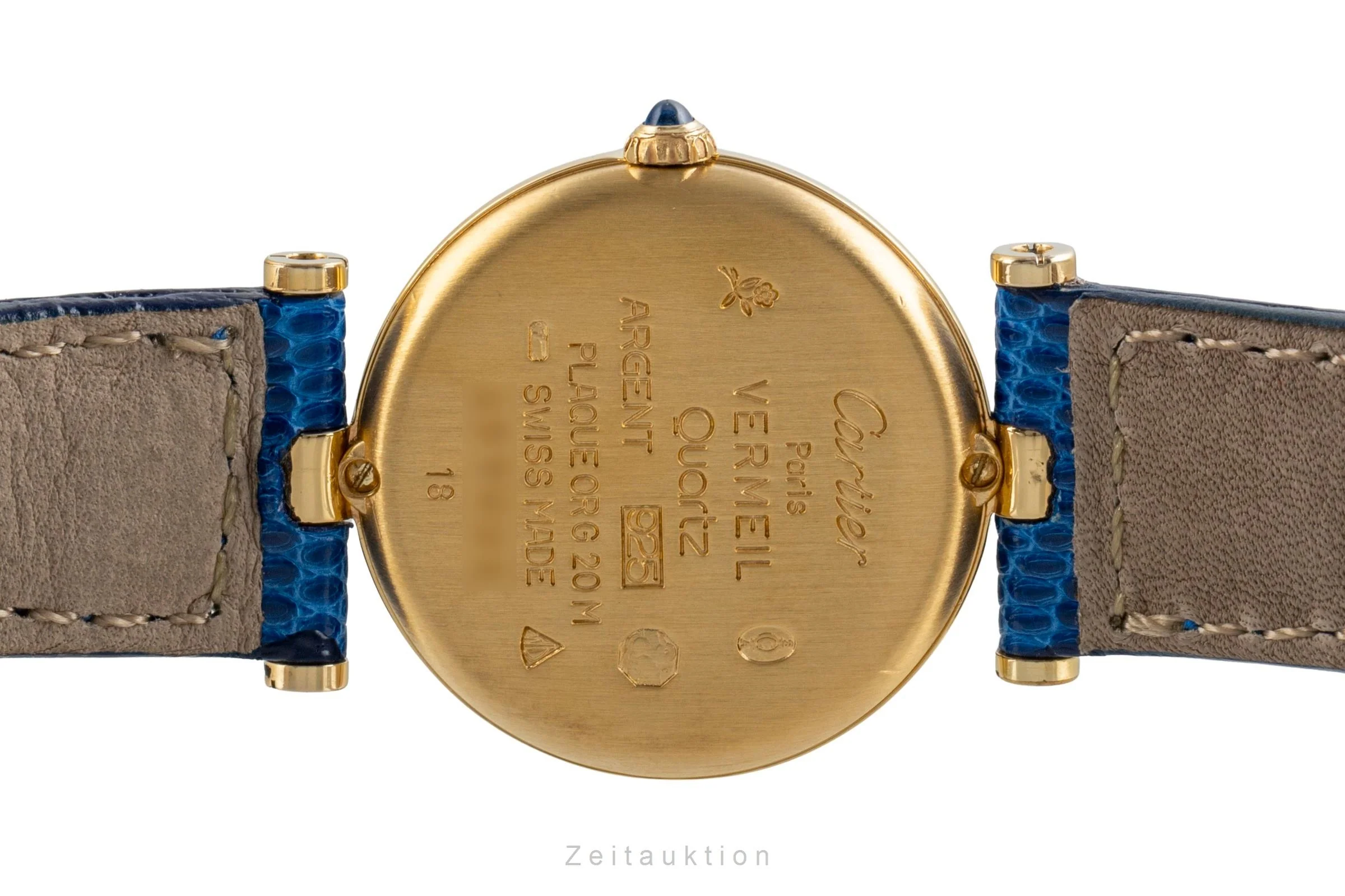Cartier Vendome silver-gilt quartz women's watch 84977413  [2503772] - Image 11