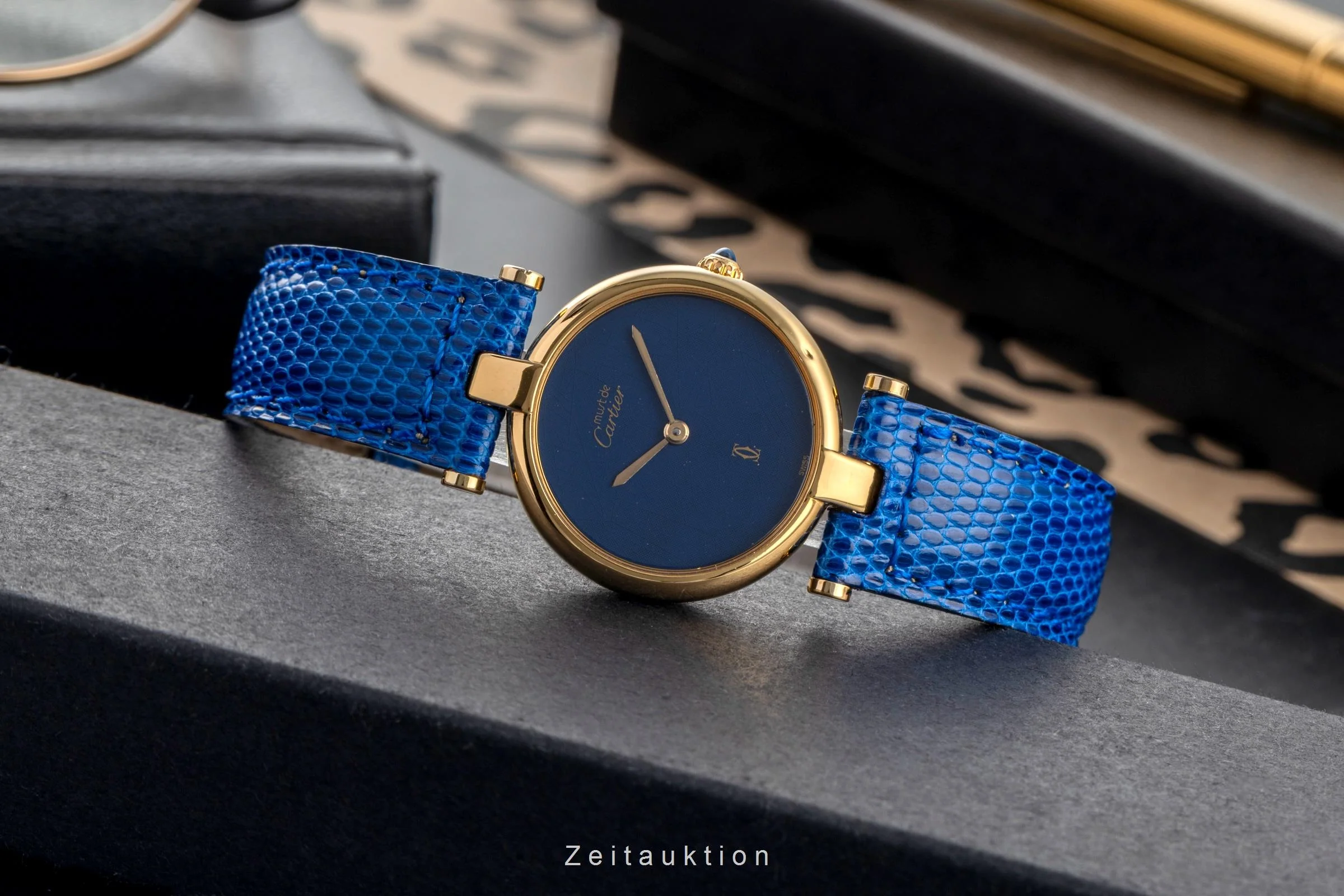 Cartier Vendome silver-gilt quartz women's watch 84977413  [2503772] - Image 3
