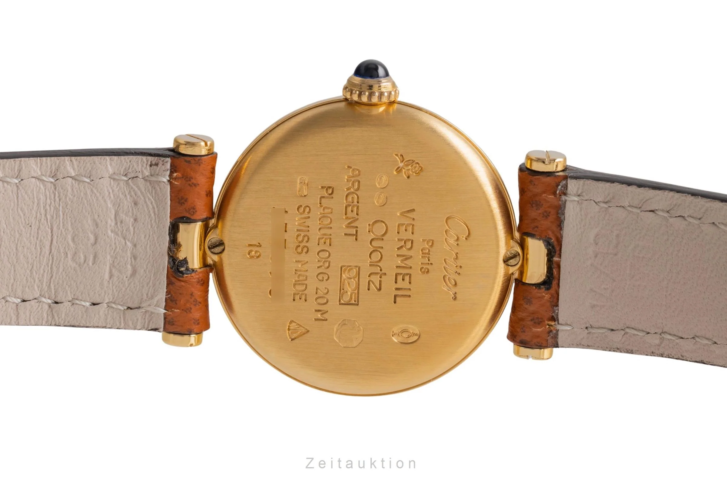 Cartier Vendome silver-gilt quartz women's watch 84978213  [2503726] - Image 12