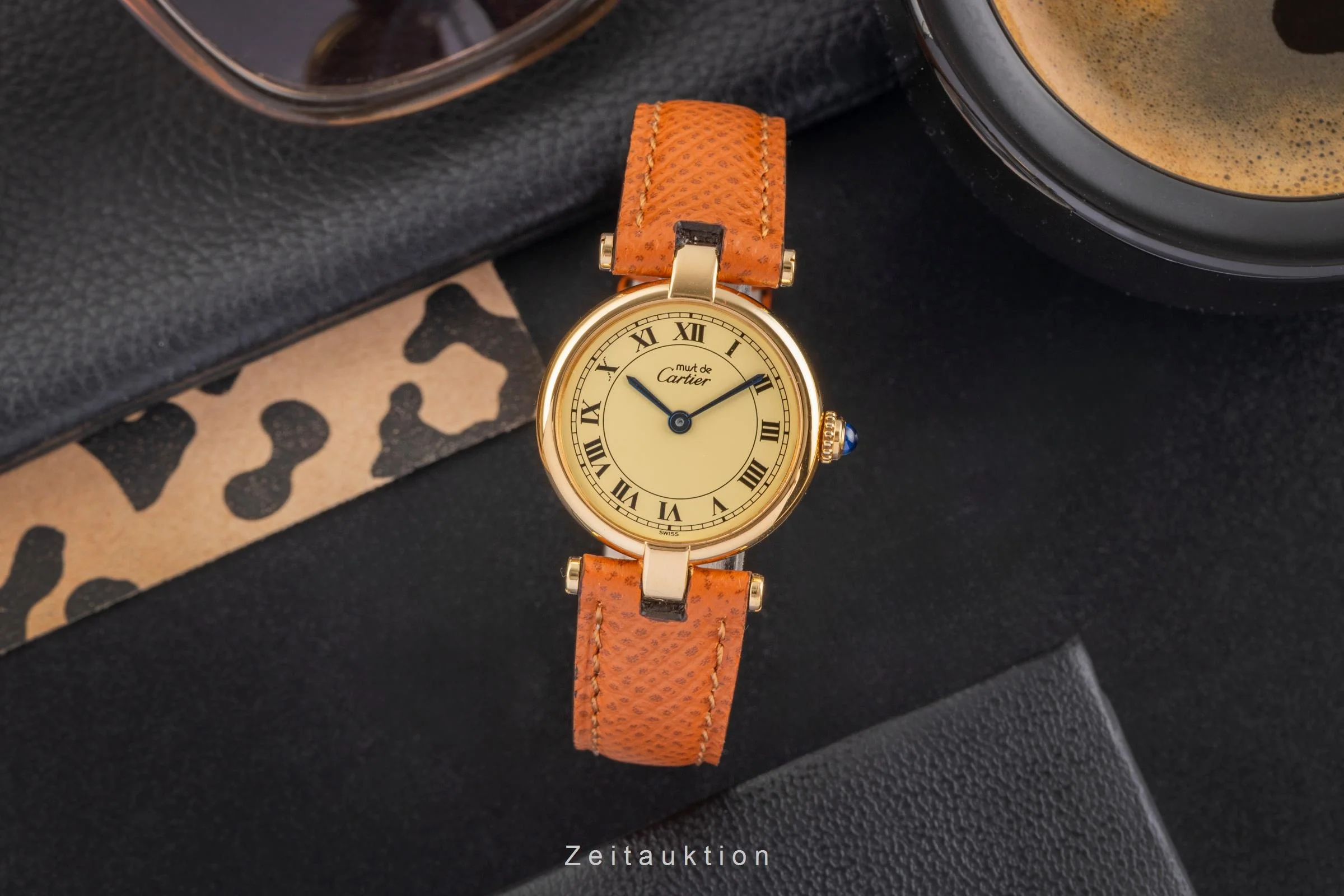 Cartier Vendome silver-gilt quartz women's watch 84978213  [2503726] - Image 4