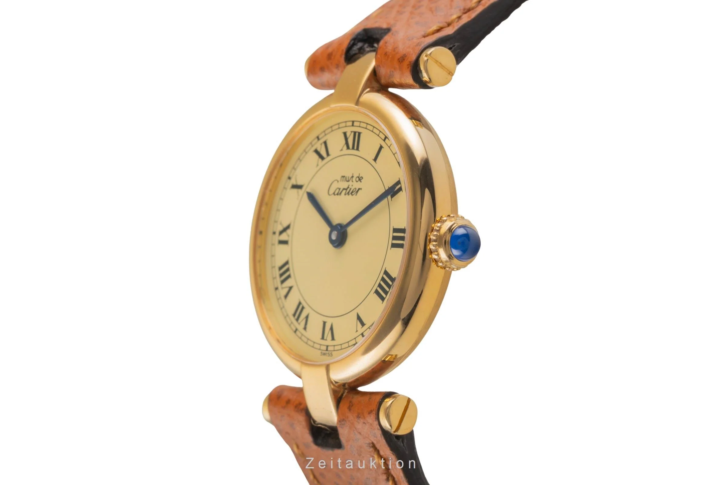 Cartier Vendome silver-gilt quartz women's watch 84978213  [2503726] - Image 7