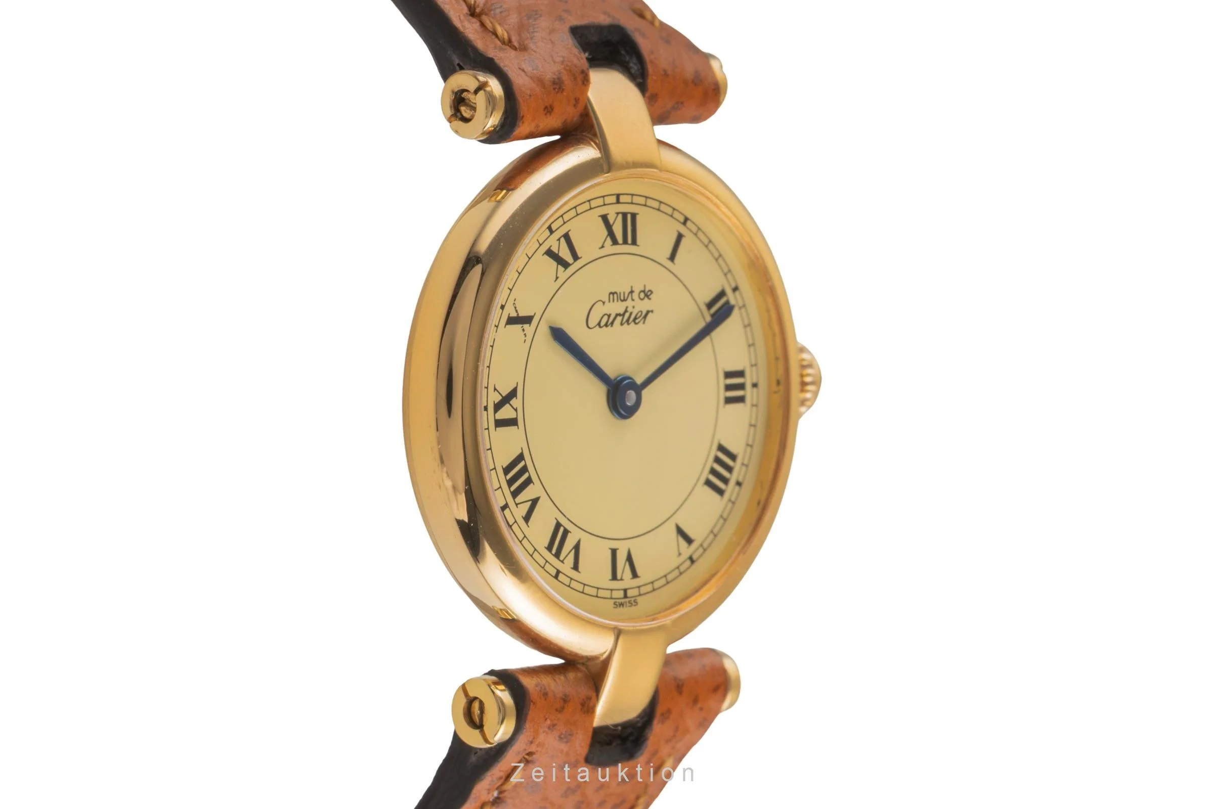 Cartier Vendome silver-gilt quartz women's watch 84978213  [2503726] - Image 8