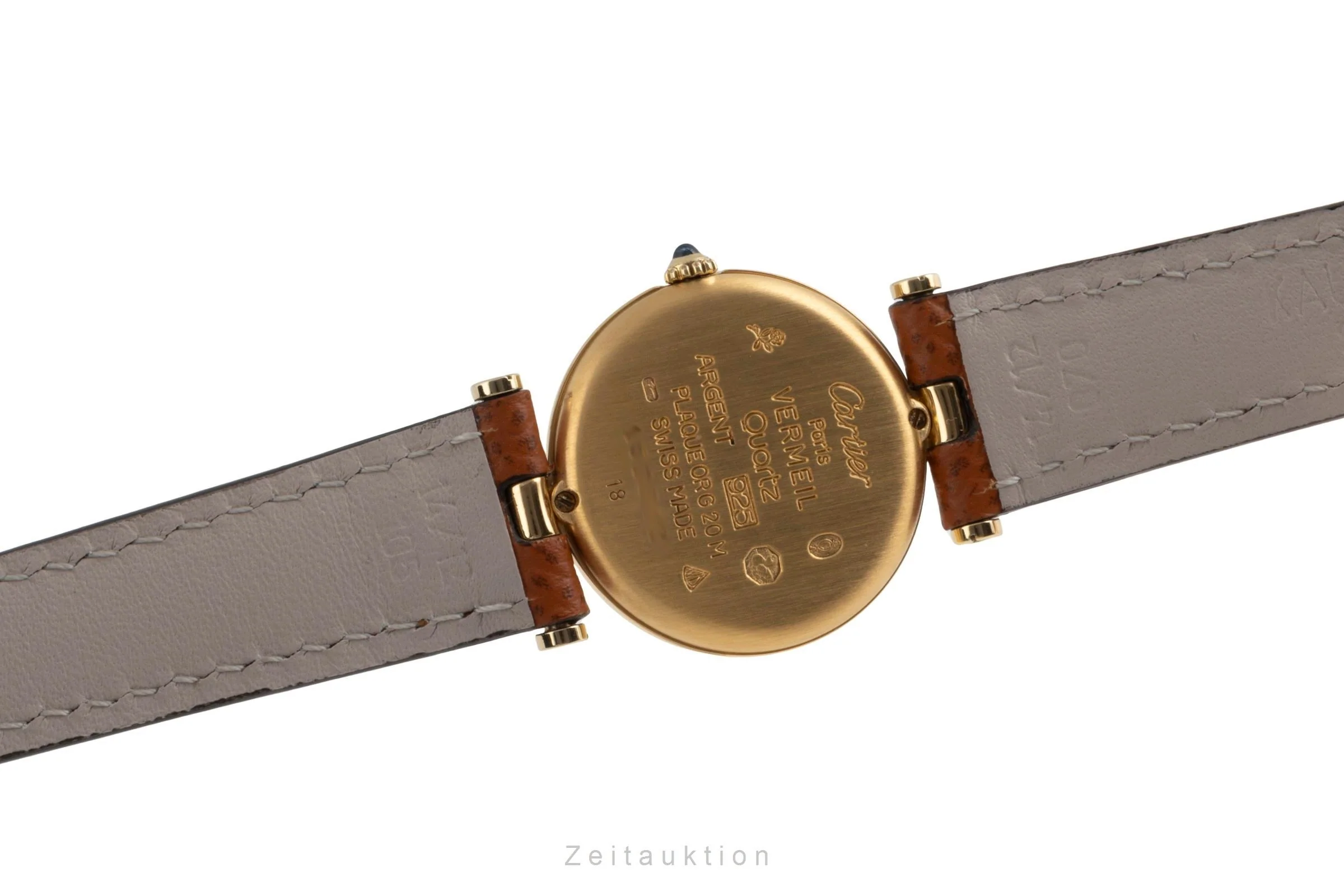 Cartier Vendome silver-gilt quartz women's watch 84978213  [2503759] - Image 11