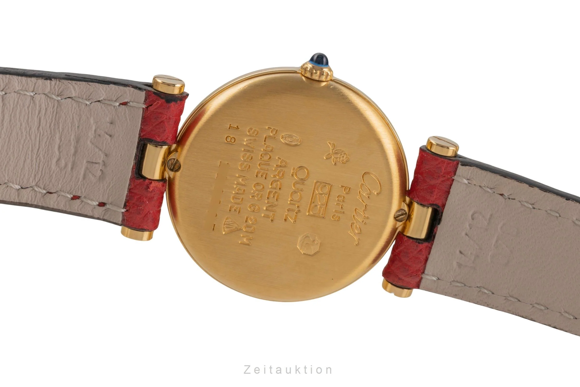 Cartier Vendome silver-gilt quartz women's watch 84978213  [2503974] - Image 12