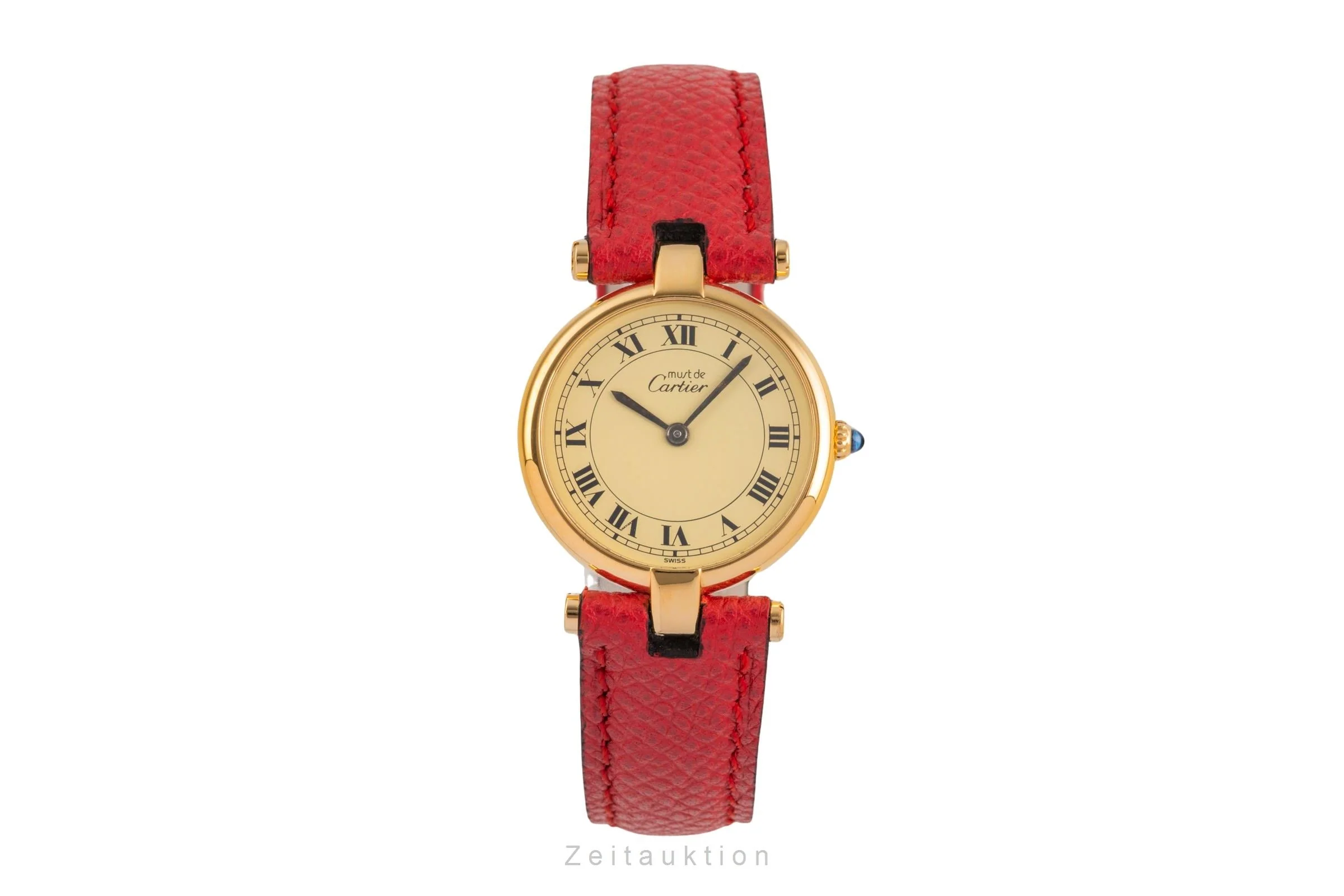 Cartier Vendome silver-gilt quartz women's watch 84978213  [2503974] - Image 5