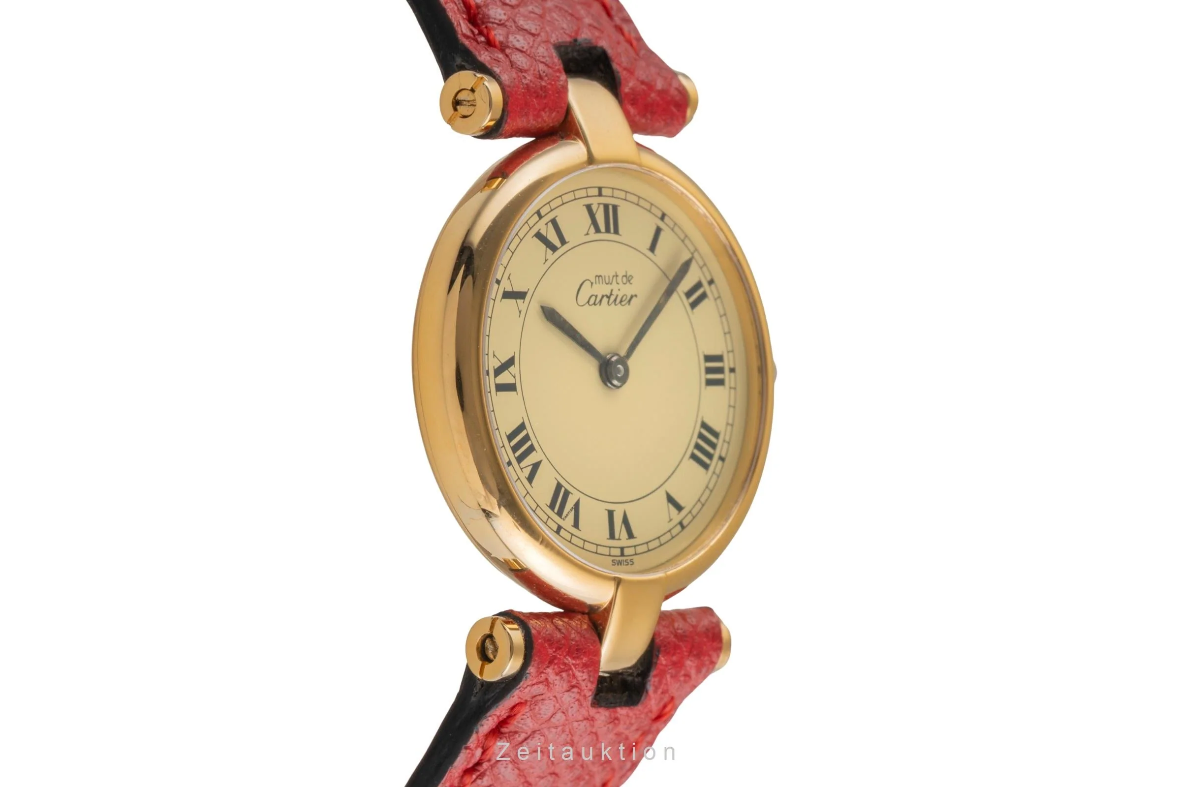 Cartier Vendome silver-gilt quartz women's watch 84978213  [2503974] - Image 8