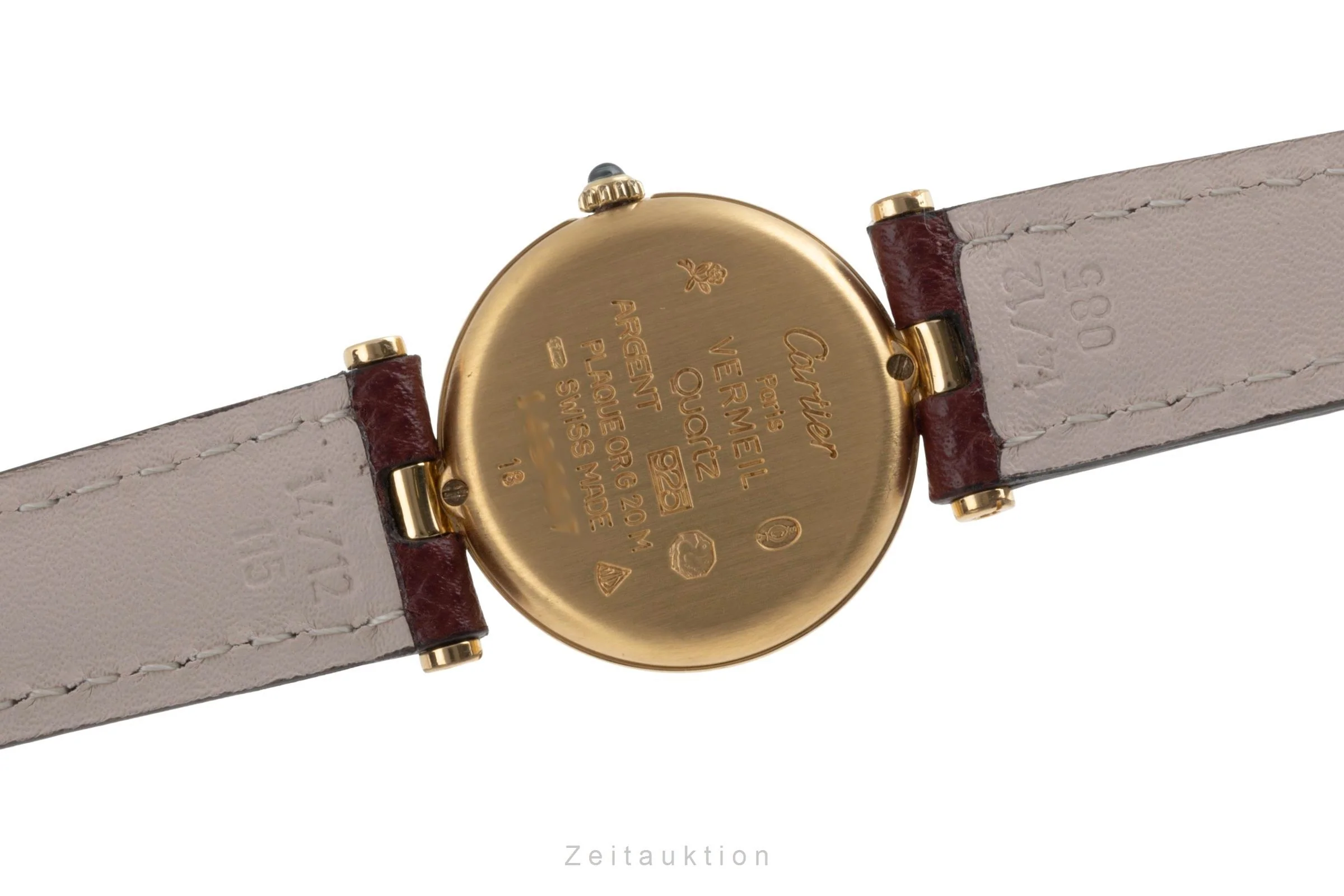 Cartier Vendome silver-gilt quartz women's watch 84978213  [2504822] - Image 11