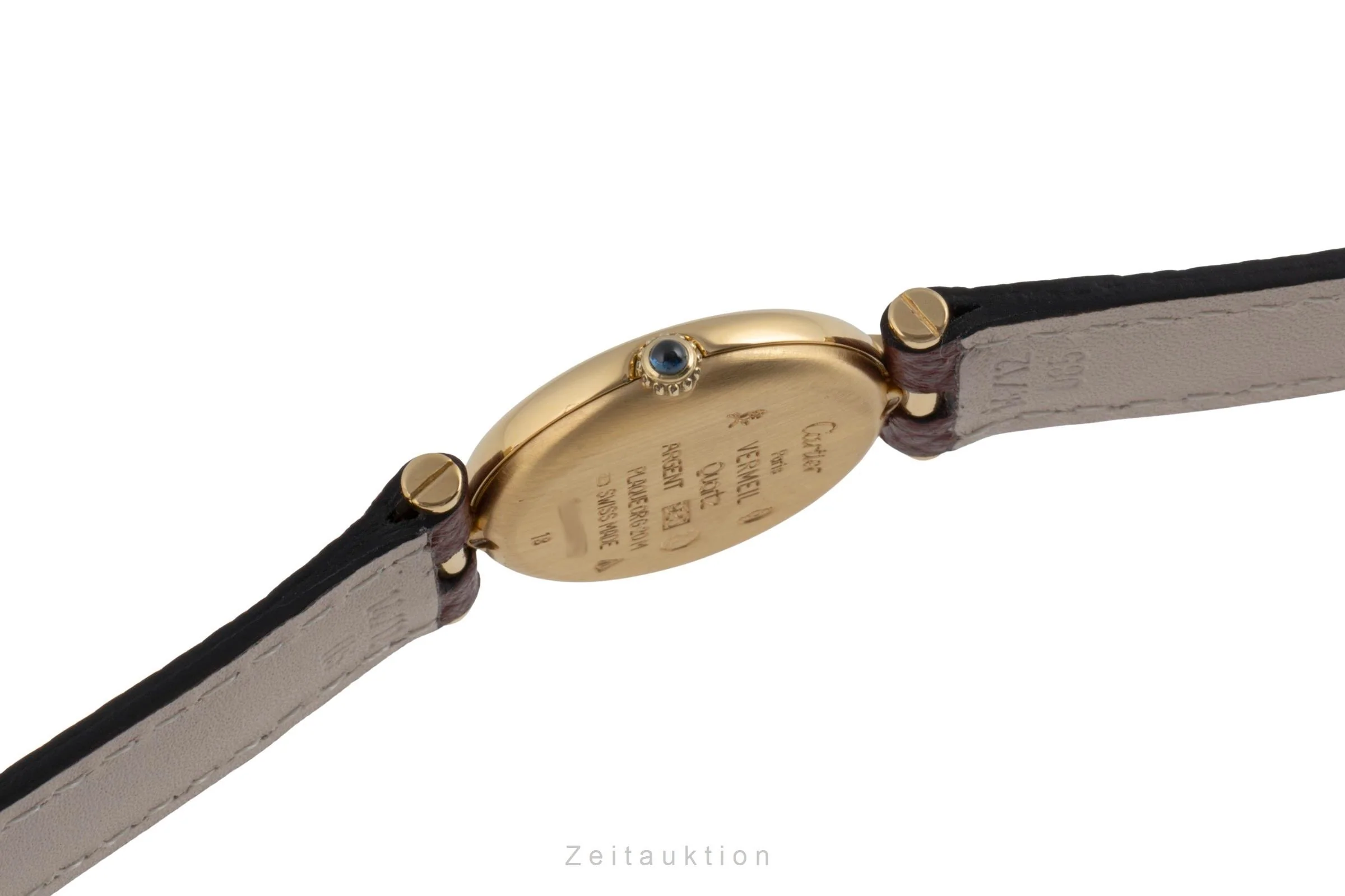 Cartier Vendome silver-gilt quartz women's watch 84978213  [2504822] - Image 12