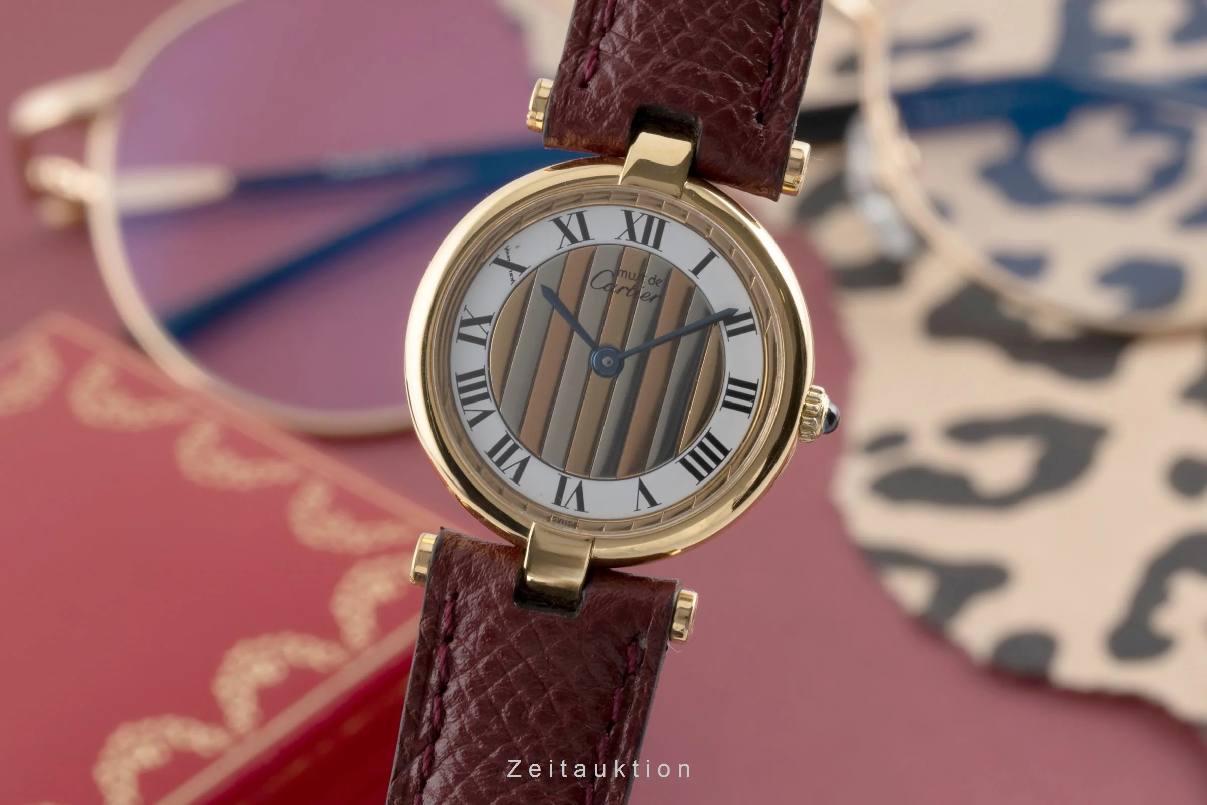Cartier Vendome silver-gilt quartz women's watch 84978213  [2504822] - Image 2