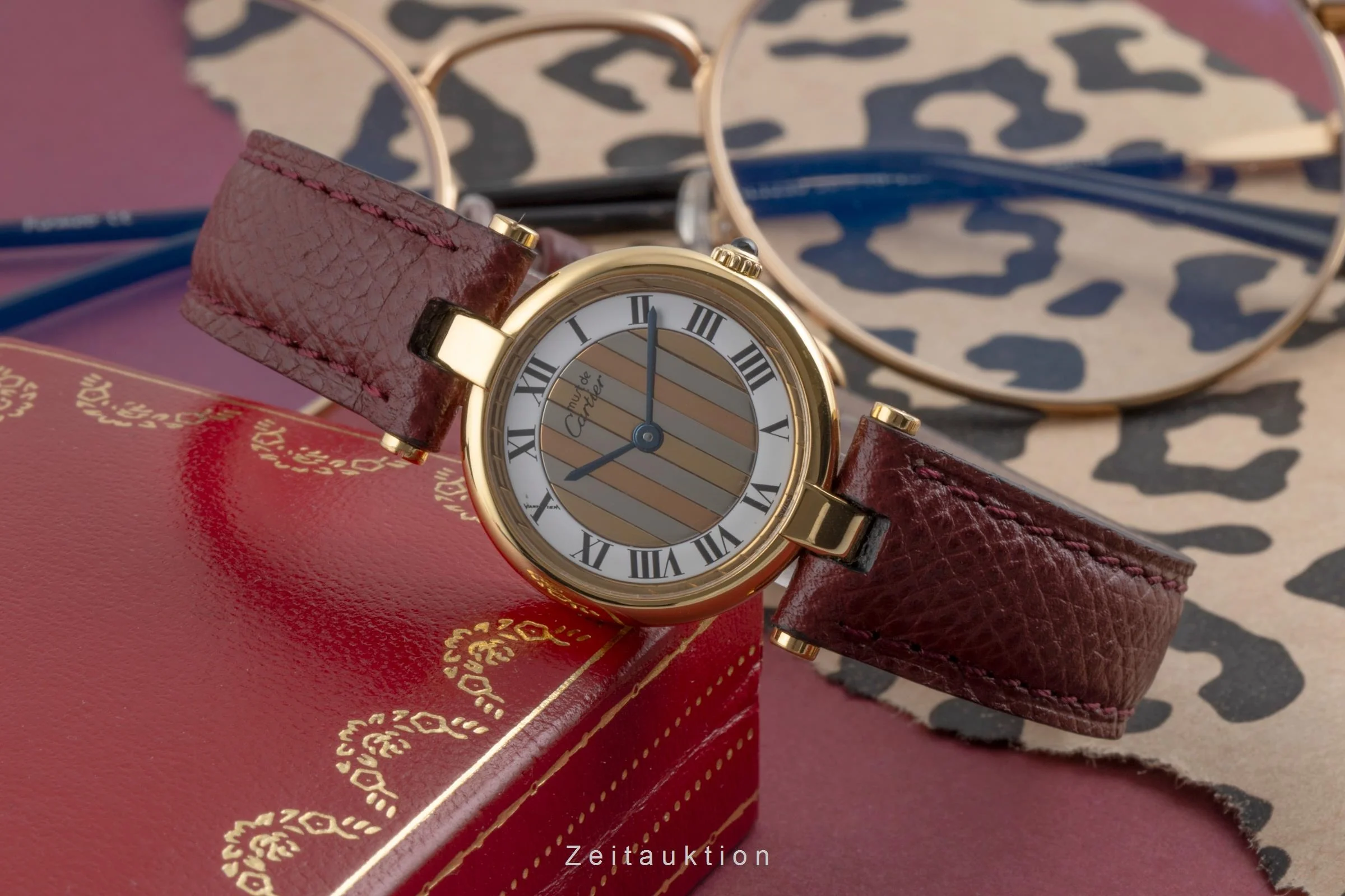 Cartier Vendome silver-gilt quartz women's watch 84978213  [2504822] - Image 3