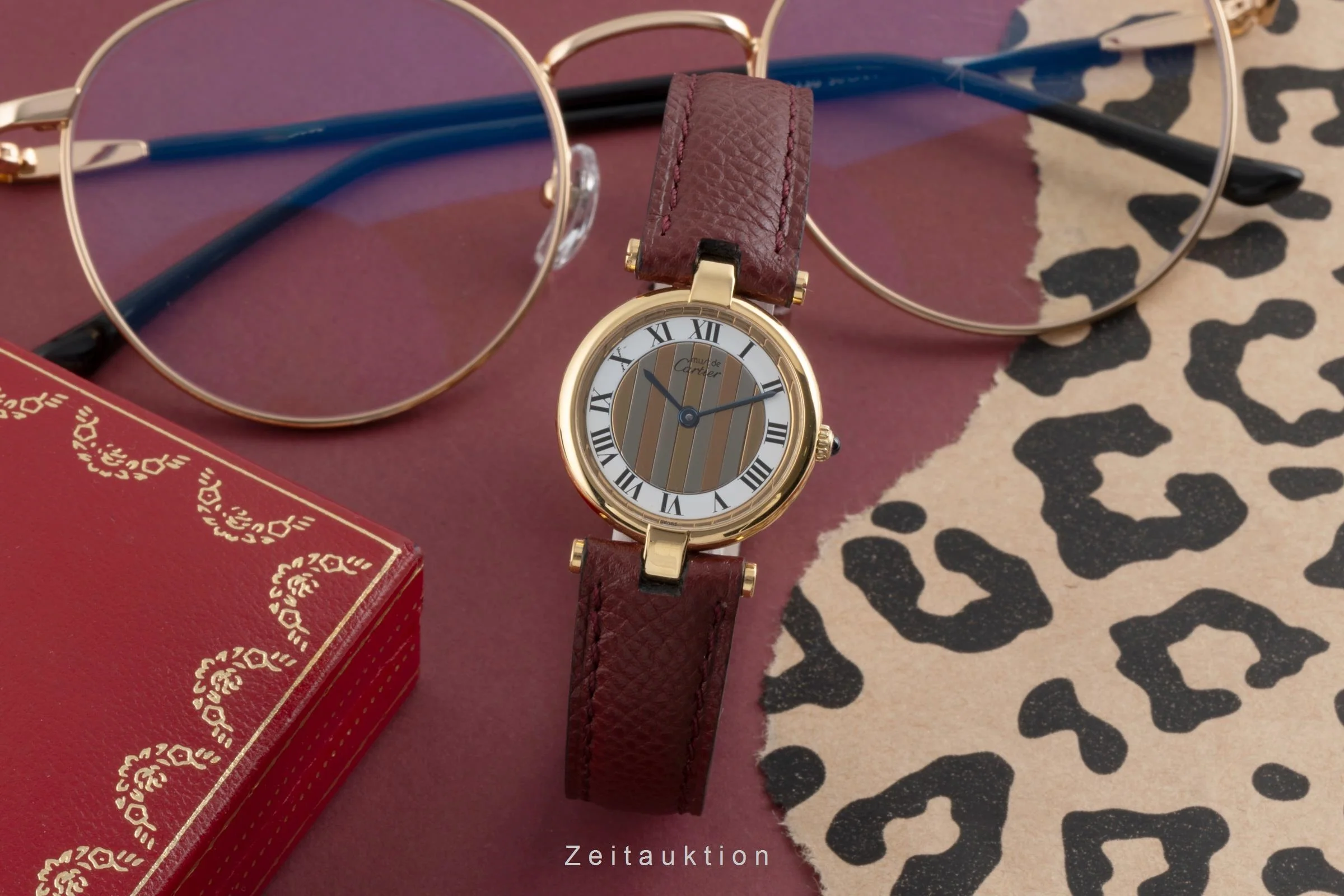 Cartier Vendome silver-gilt quartz women's watch 84978213  [2504822] - Image 4