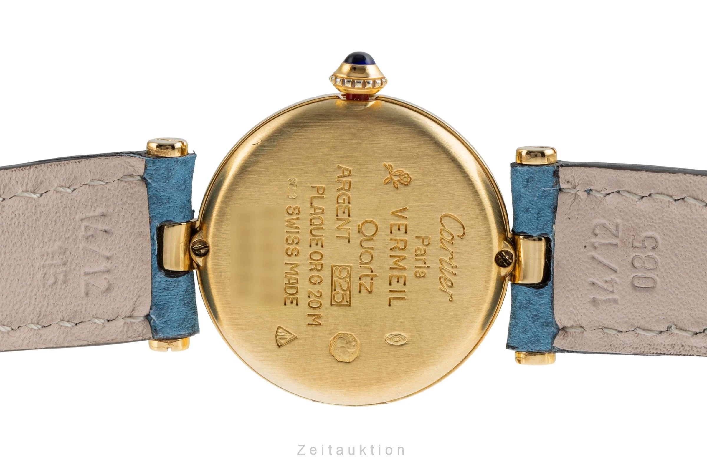 Cartier Vendome silver-gilt quartz women's watch W1002354, 590004  [2504756] - Image 11