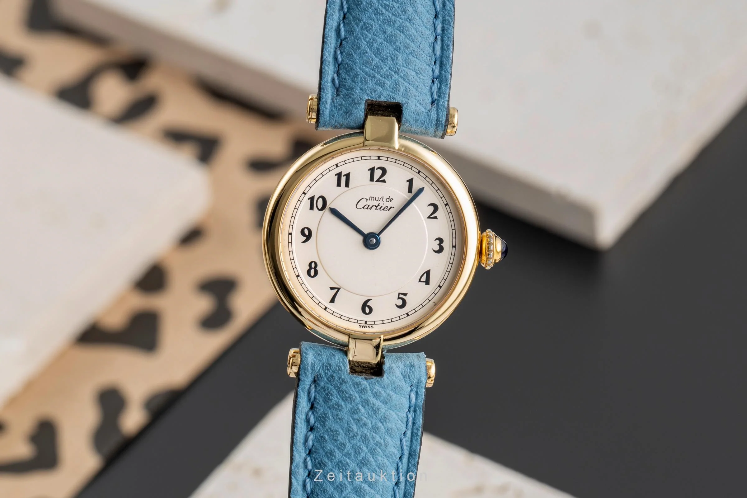 Cartier Vendome silver-gilt quartz women's watch W1002354, 590004  [2504756] - Image 2