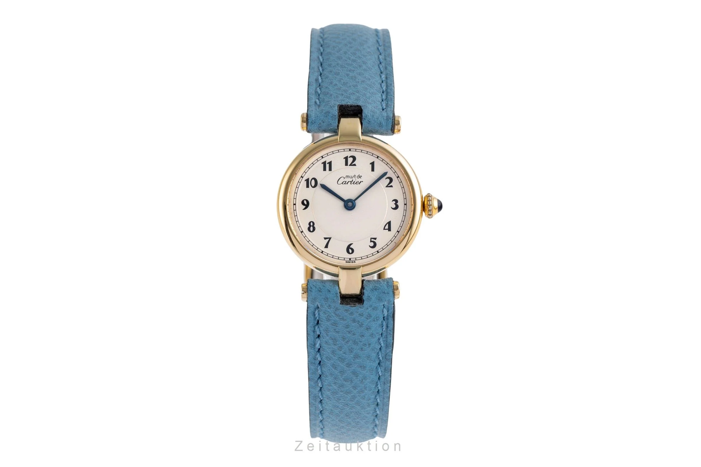 Cartier Vendome silver-gilt quartz women's watch W1002354, 590004  [2504756] - Image 5
