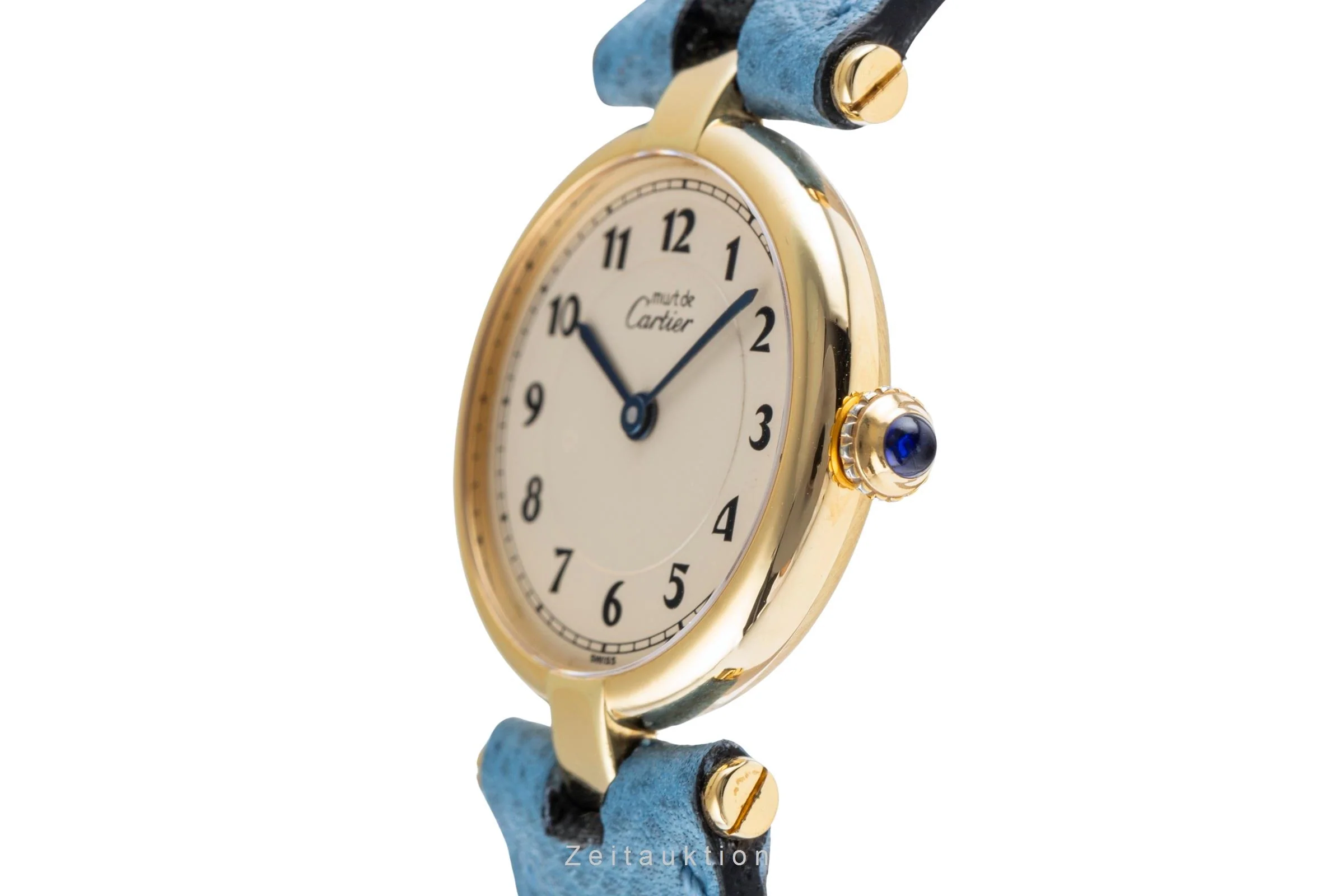Cartier Vendome silver-gilt quartz women's watch W1002354, 590004  [2504756] - Image 7