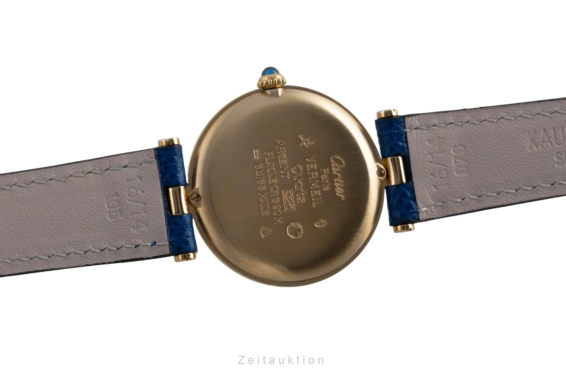 Cartier Vermeil silver-gilt quartz men's watch 590003  [2503001] - Image 11