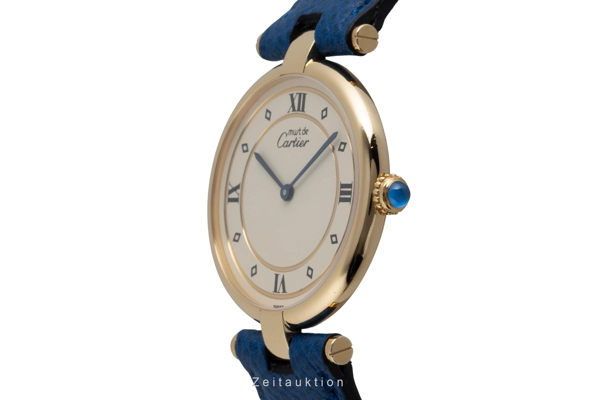 Cartier Vermeil silver-gilt quartz men's watch 590003  [2503001] - Image 7