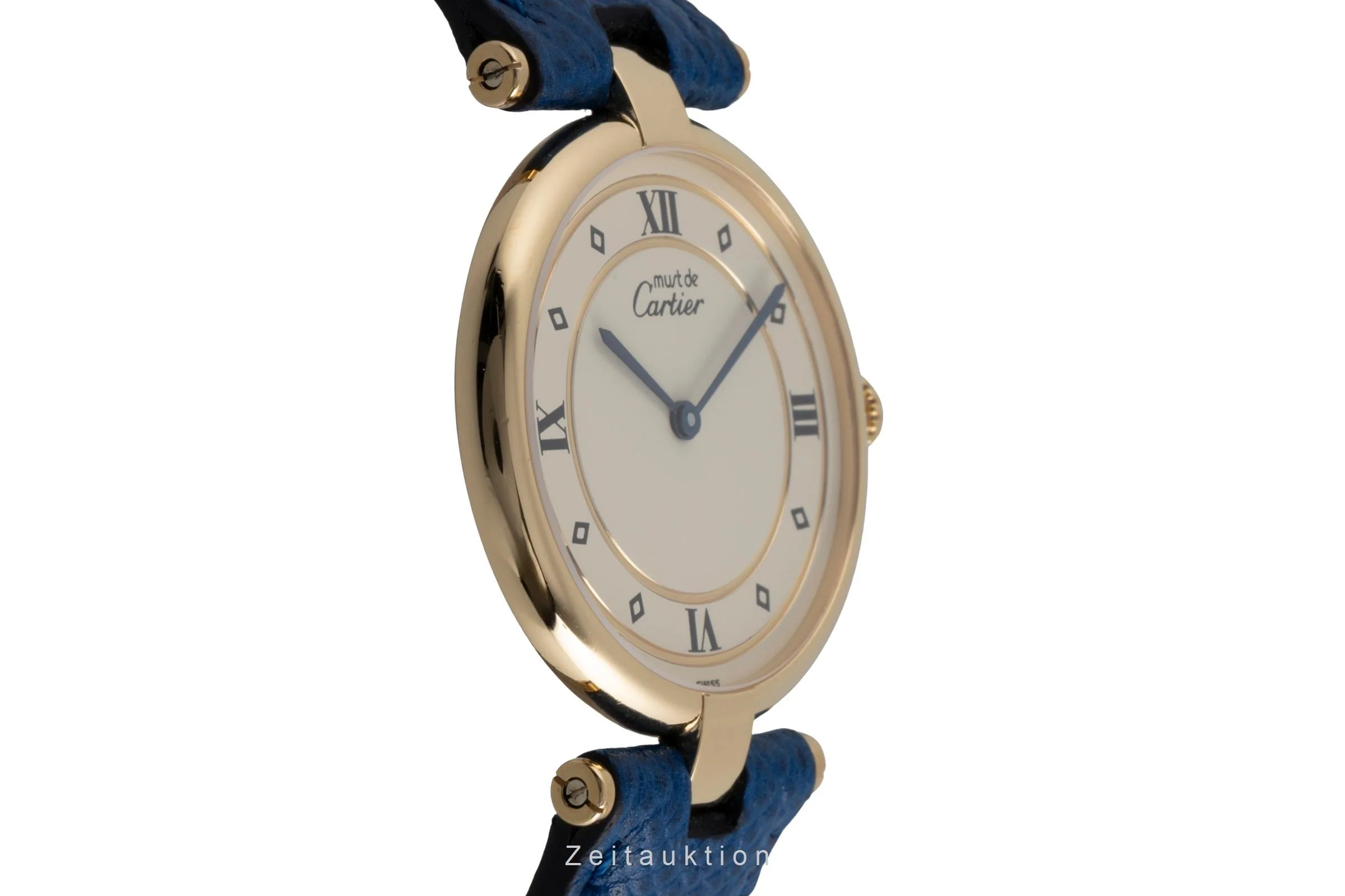 Cartier Vermeil silver-gilt quartz men's watch 590003  [2503001] - Image 8