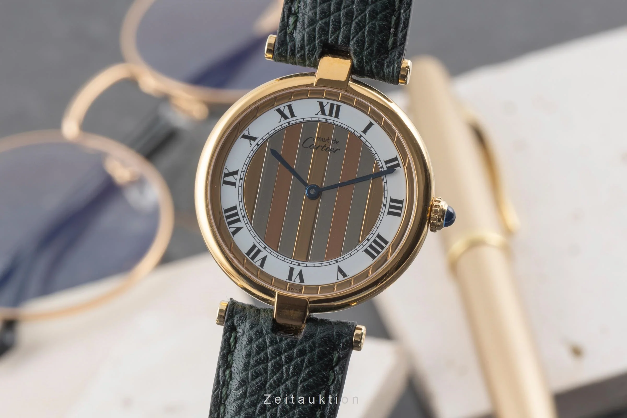 Cartier Vermeil silver-gilt quartz unisex 590003  [2506824] - Image 2