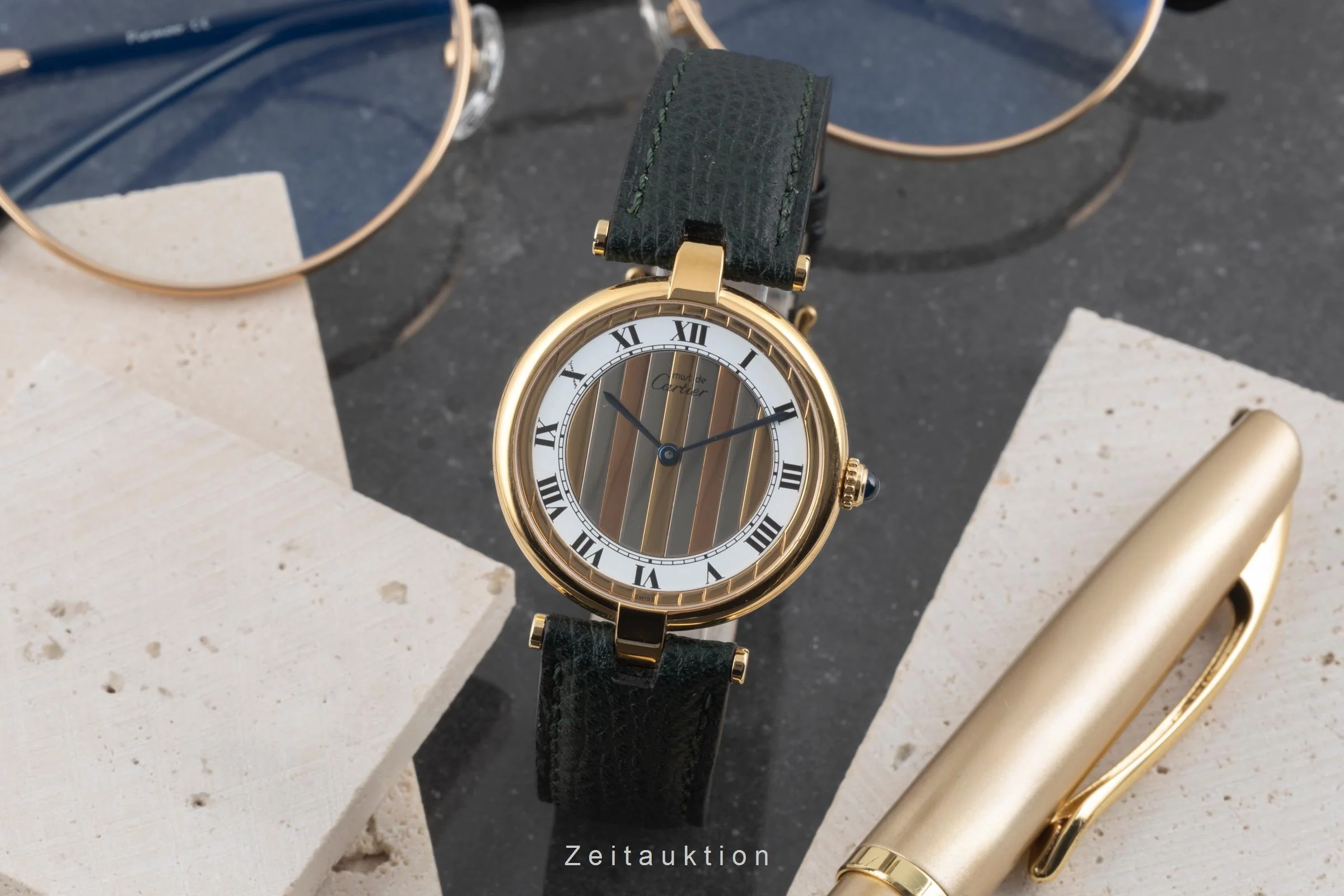 Cartier Vermeil silver-gilt quartz unisex 590003  [2506824] - Image 4