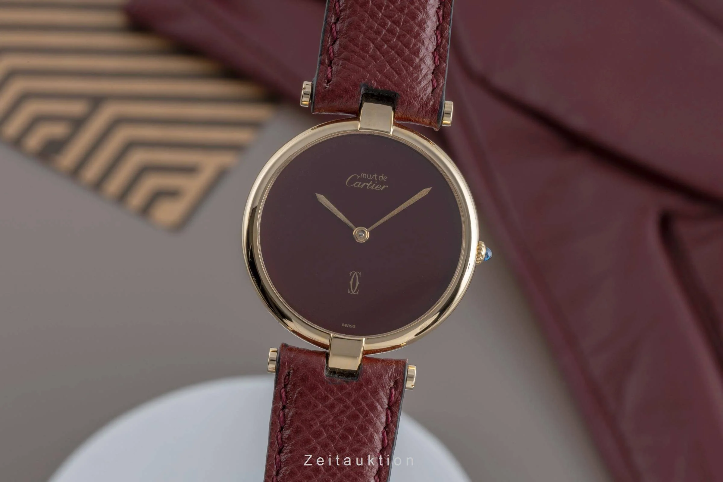 Cartier Vermeil silver-gilt quartz unisex Vintage  [2502379] - Image 2