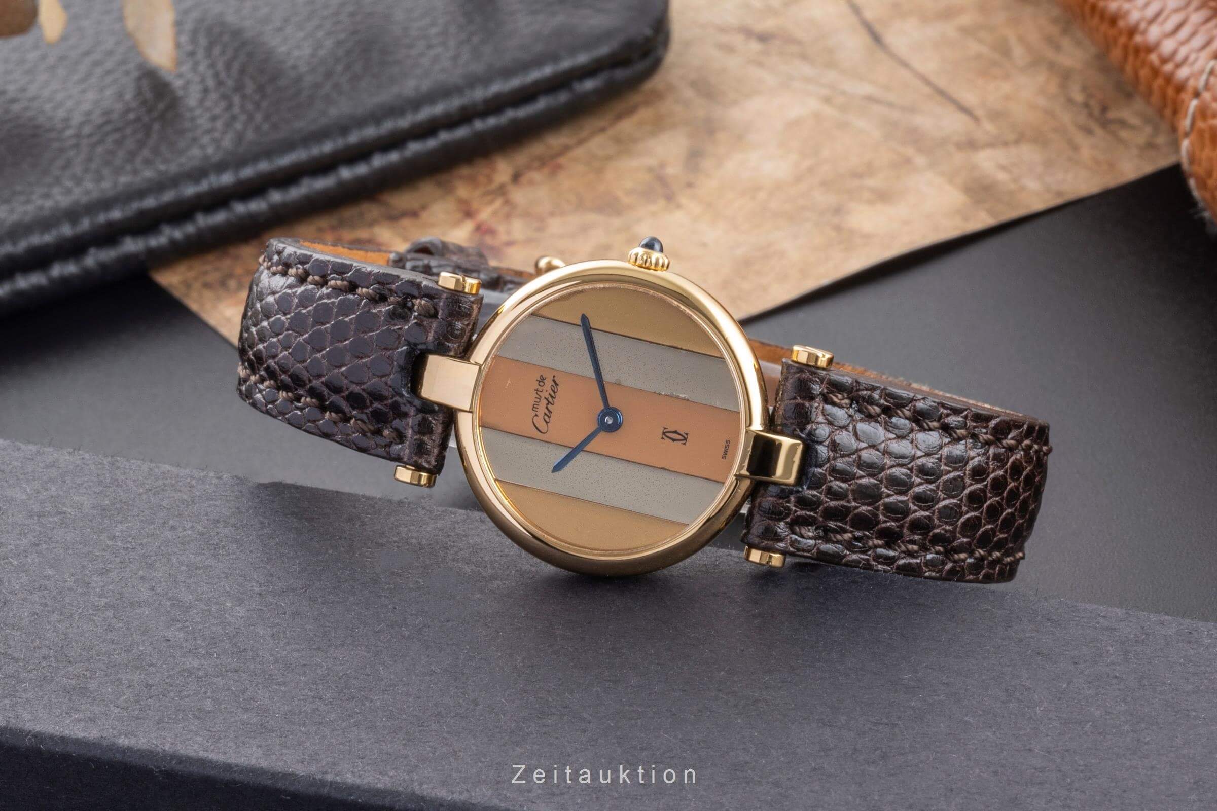 Cartier Vermeil silver-gilt quartz women's watch  [2406645] - Image 2