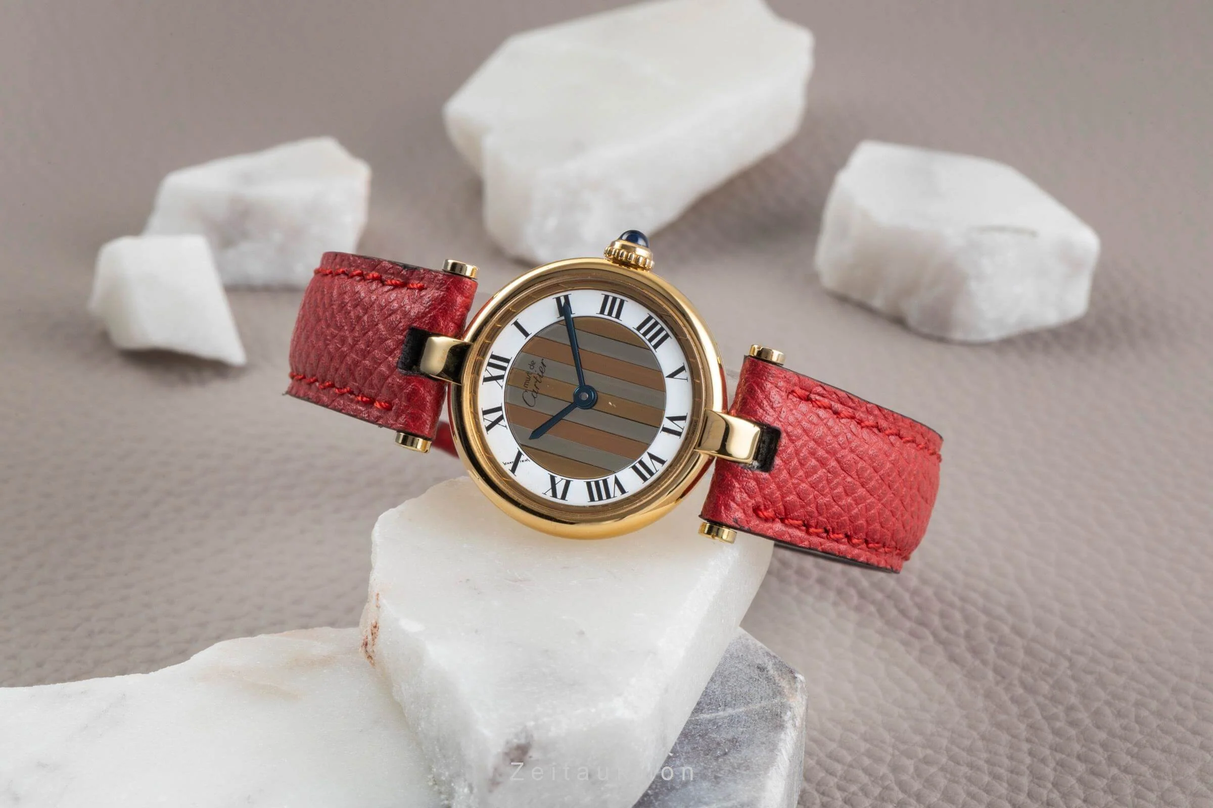 Cartier Vermeil silver-gilt quartz women's watch  [2500347] - Image 3