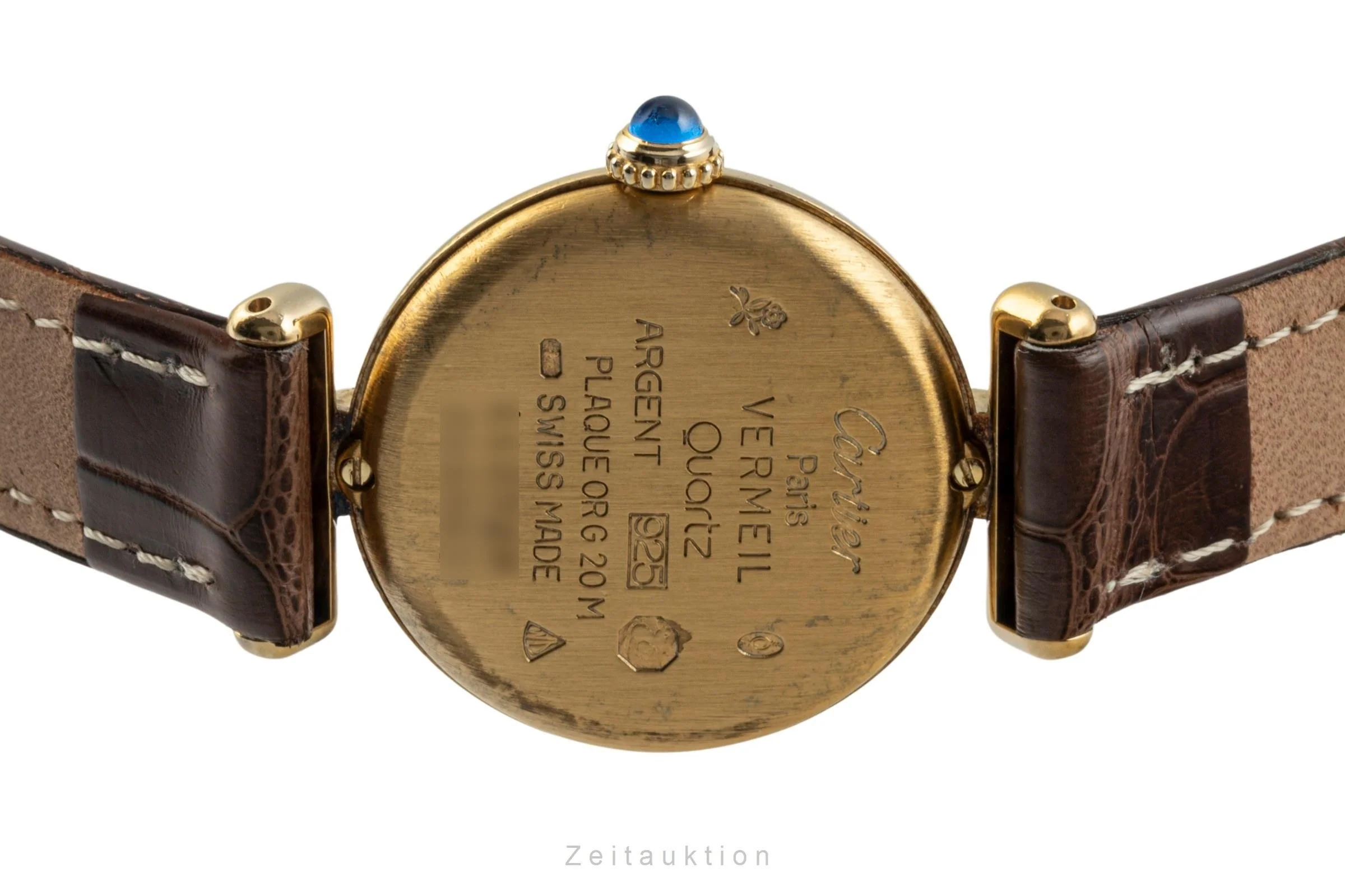 Cartier Vermeil silver-gilt quartz women's watch 590002  [2400557] - Image 10