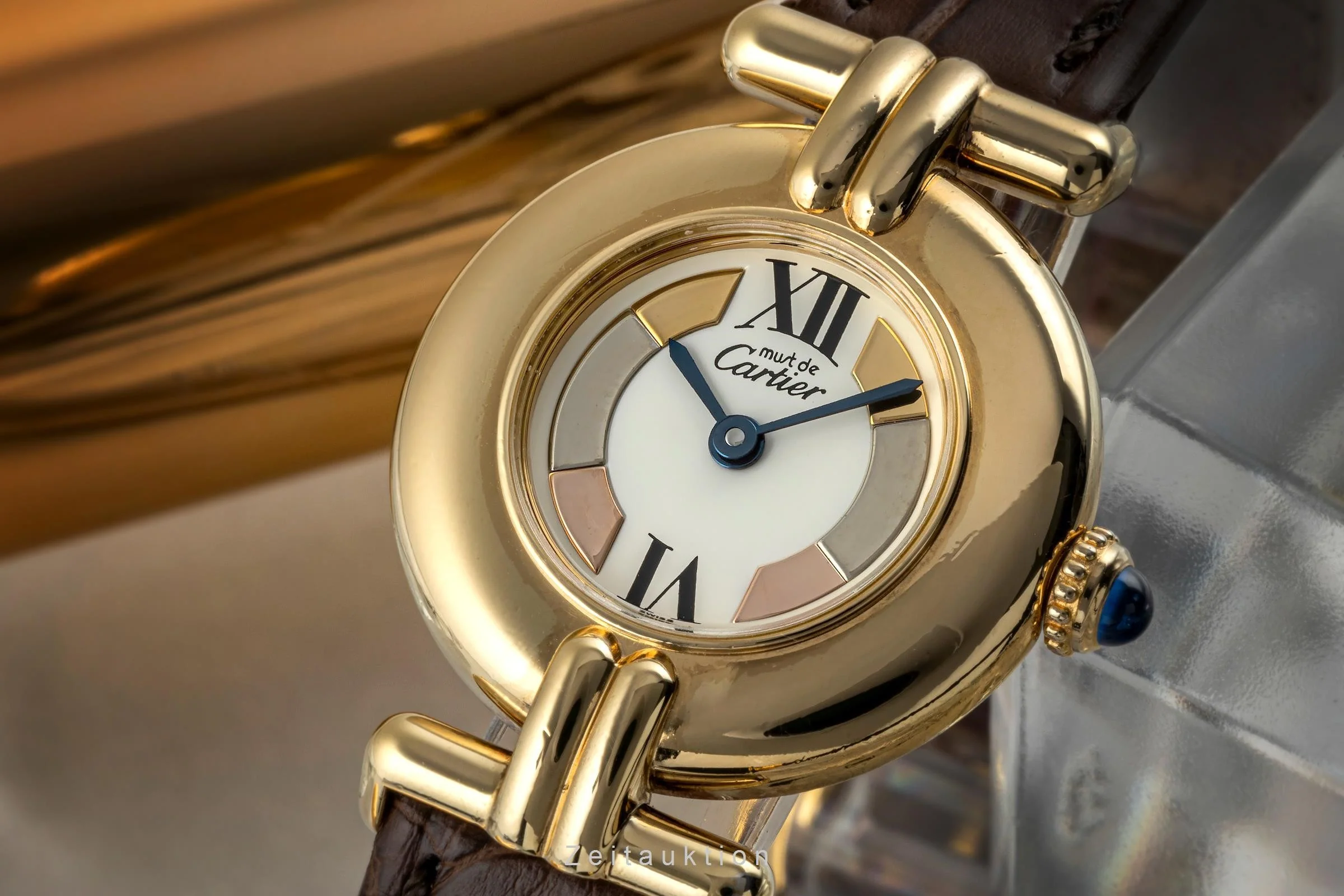 Cartier Vermeil silver-gilt quartz women's watch 590002  [2400557] - Image 11