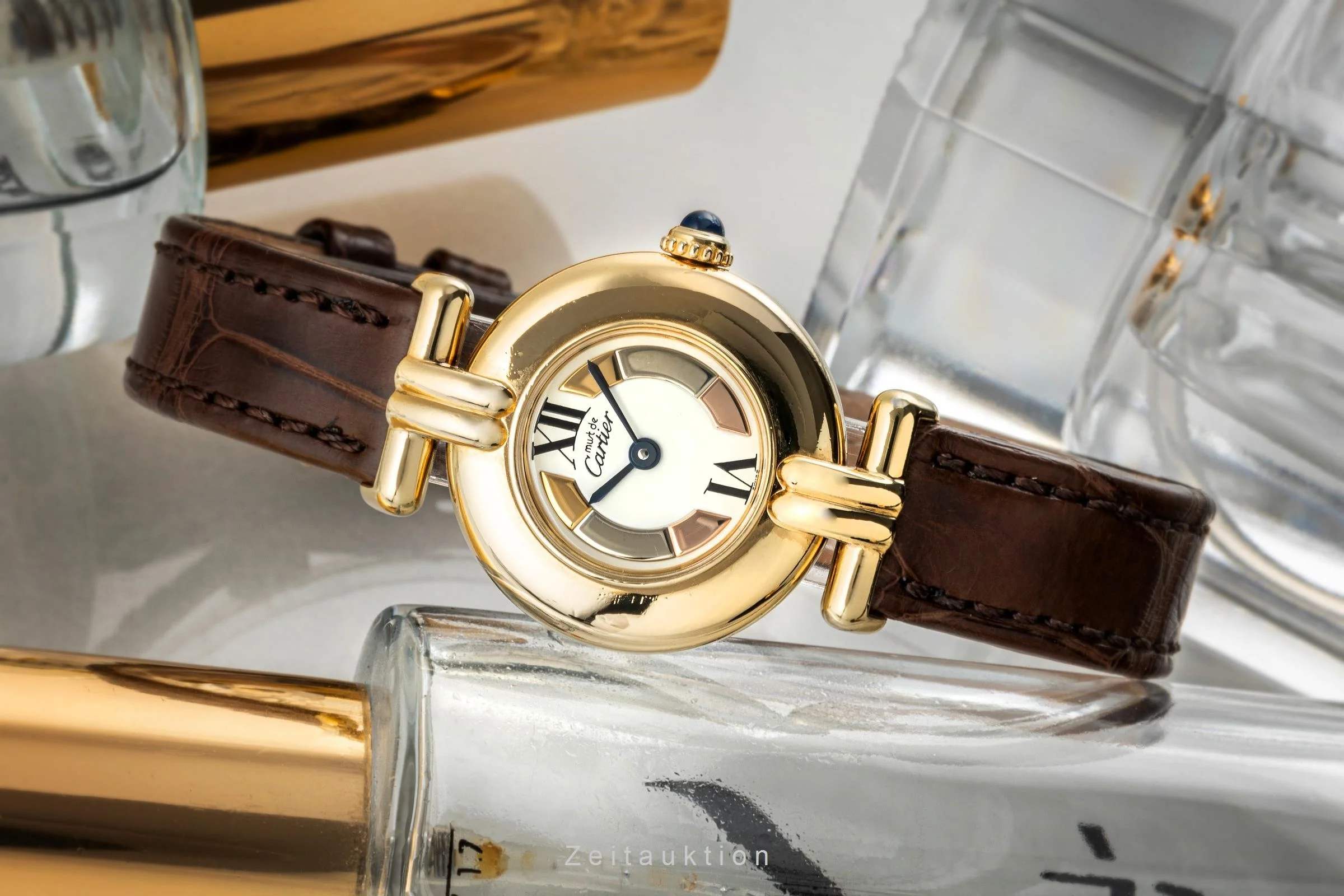 Cartier Vermeil silver-gilt quartz women's watch 590002  [2400557] - Image 2