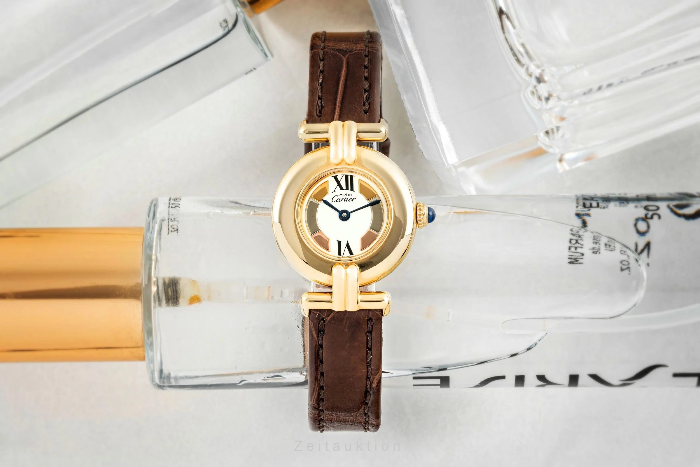 Cartier Vermeil silver-gilt quartz women's watch 590002  [2400557] - Image 3