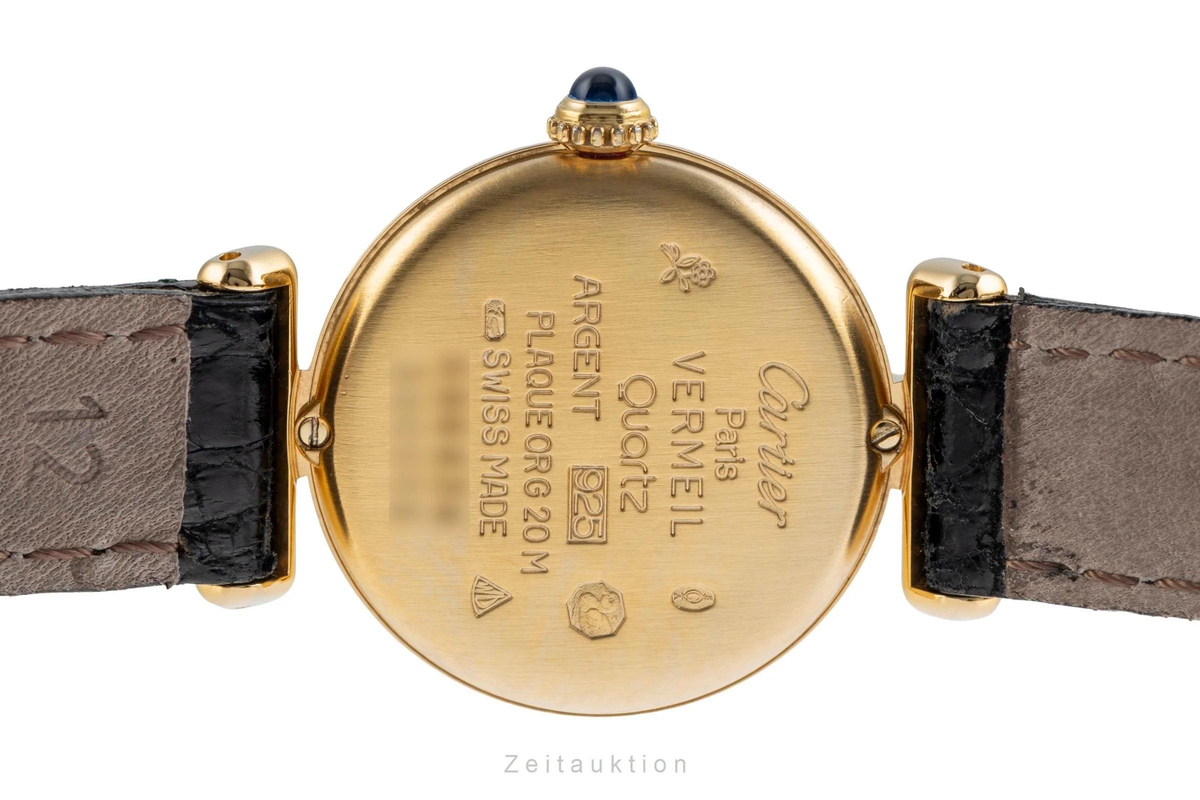 Cartier Vermeil silver-gilt quartz women's watch 590002  [2502291] - Image 11