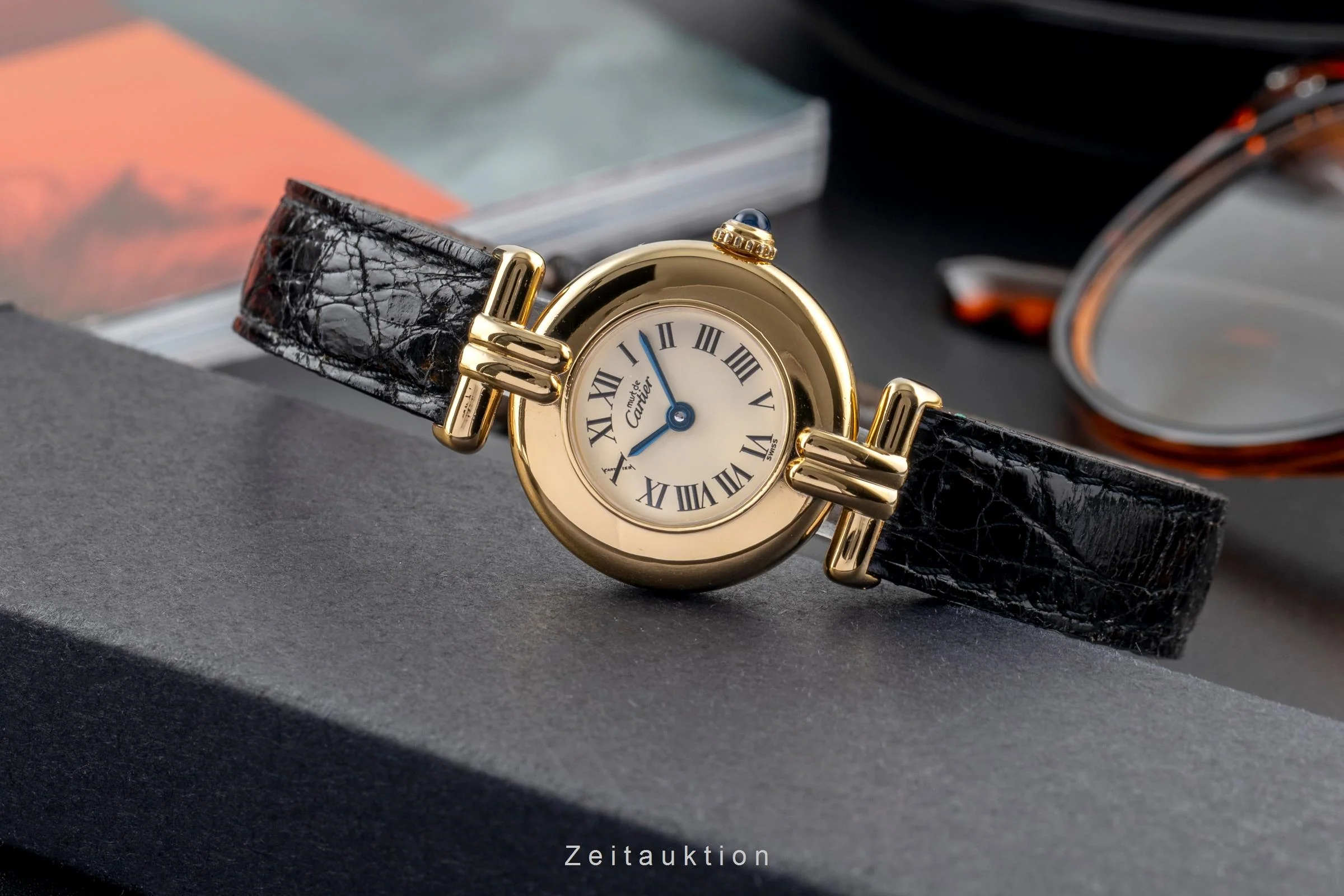 Cartier Vermeil silver-gilt quartz women's watch 590002  [2502291] - Image 3